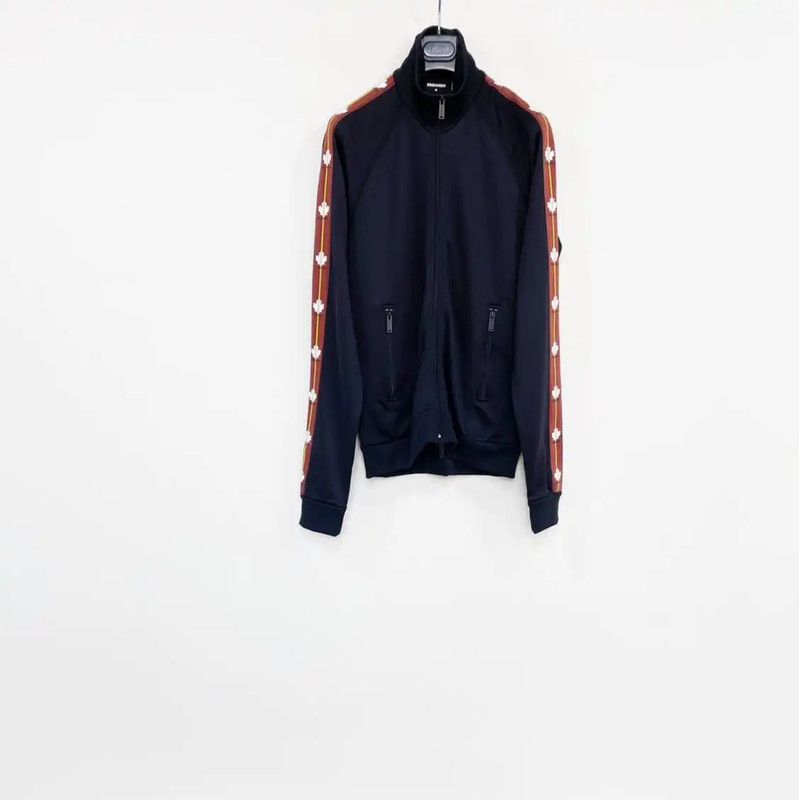 Dsquared2 DSQUARED2 Men's Long Sleeve Navy Jacket 0089 Size US XL / EU 56 / 4 - 1 Thumbnail
