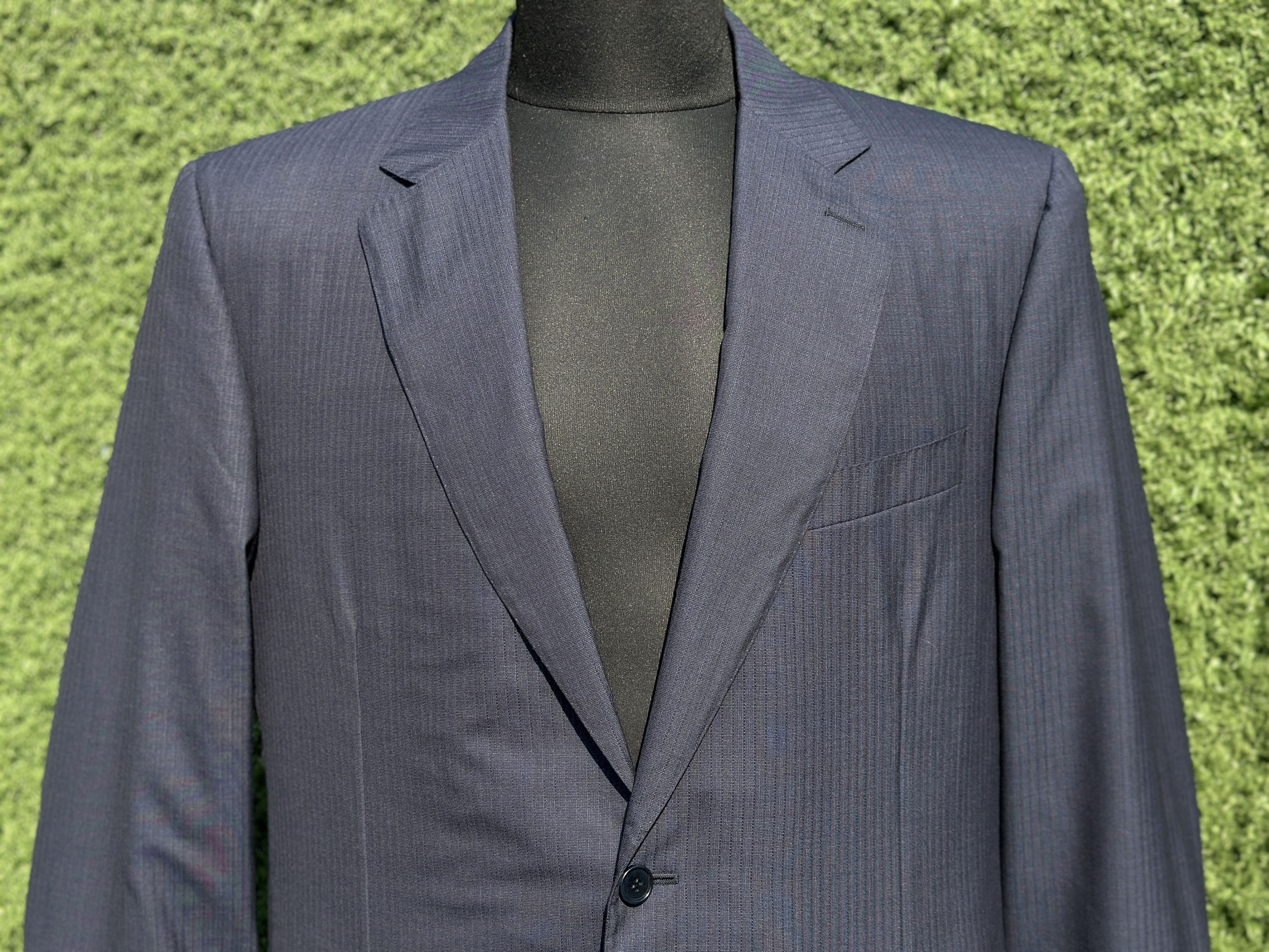 Canali Canali Sir Montreux Wool Blazer Jacket Navy EU 54 Size 54R - 7 Thumbnail