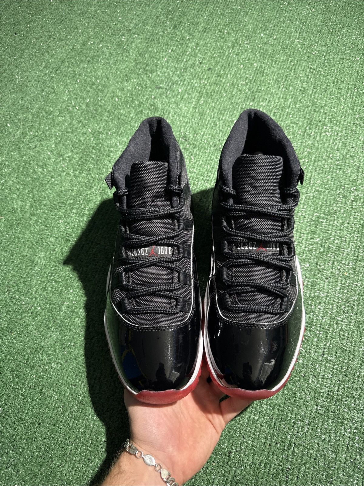 Jordan Brand Size 9.5 - Jordan 11 Retro High Bred NO BOX CLEAN Size US 9.5 / EU 42-43 - 2 Thumbnail