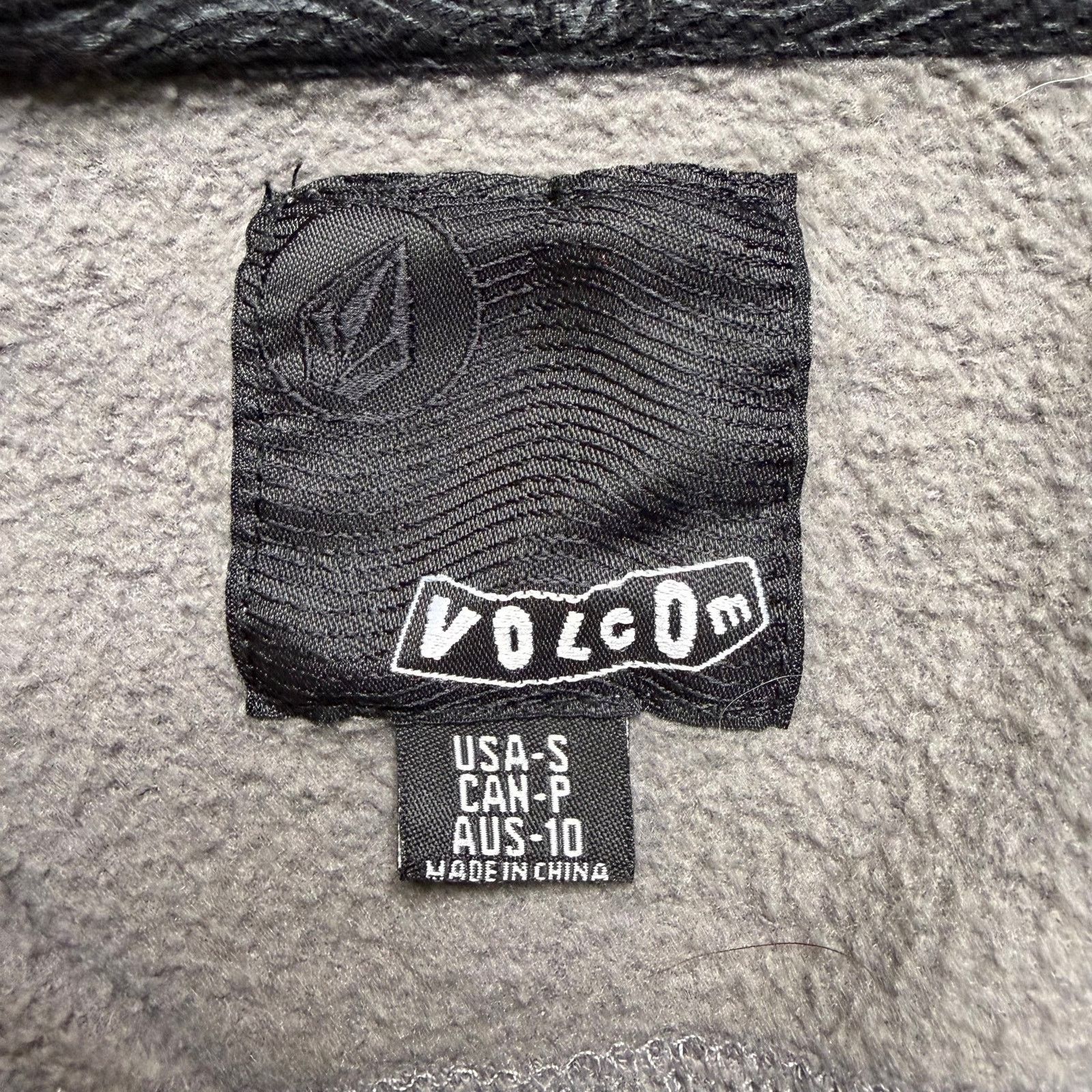 Volcom Volcom Stone Face Full Zip Hoodie Mask Gray Y2K Men’s XS Size US XS / EU 42 / 0 - 3 Thumbnail