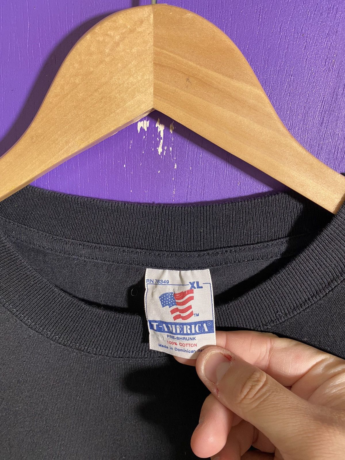 Rap Tees × Vintage Vintage 90s Arsenio Hall 1000th show rap tee Size US XL / EU 56 / 4 - 4 Thumbnail