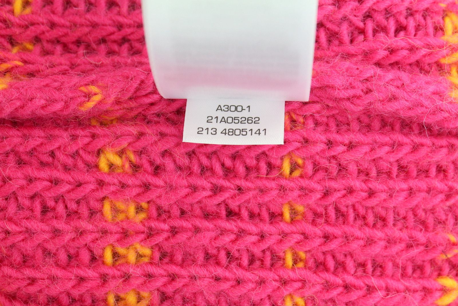 Gant MULTI COLOR TURTLENECK M Peacock Pink Wool Jumper 87230 Size M / US 6-8 / IT 42-44 - 10 Thumbnail