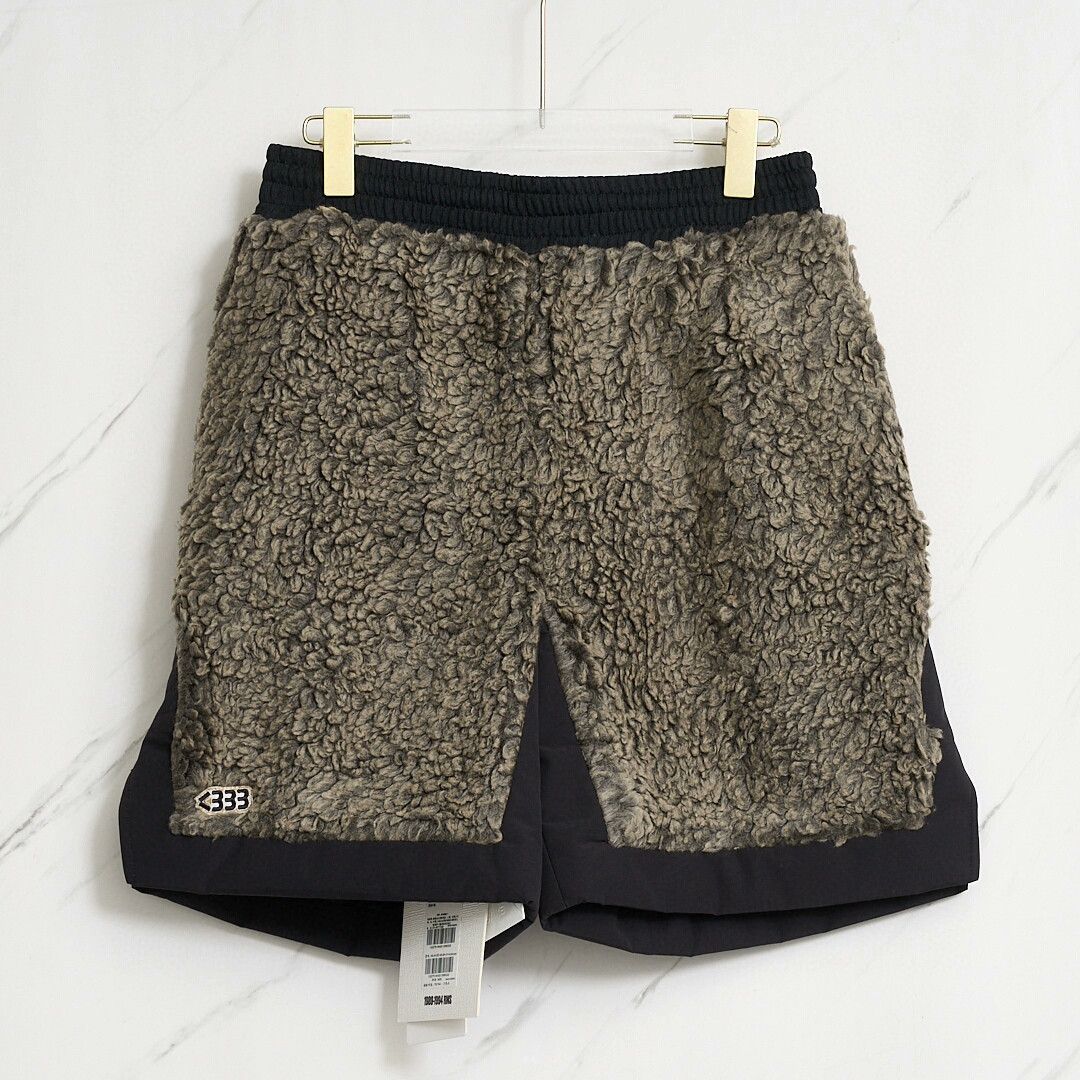 NAMESAKE Namesake Men's Plush Patchwork Shorts Size US 30 / EU 46 - 1 Thumbnail