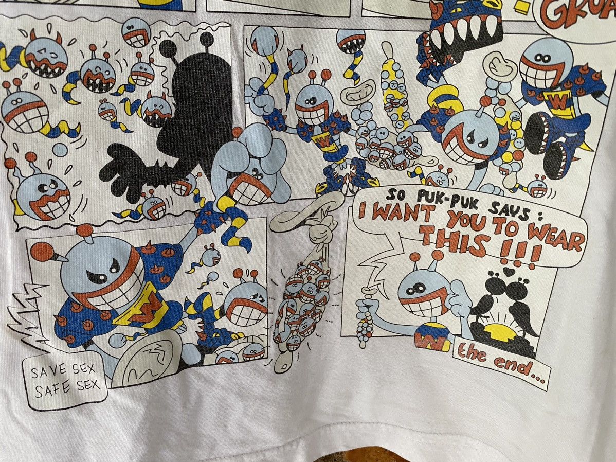 Walter Van Beirendonck SS98 W&LT Puk Puk punk Comic Tee Size US M / EU 48-50 / 2 - 7 Thumbnail