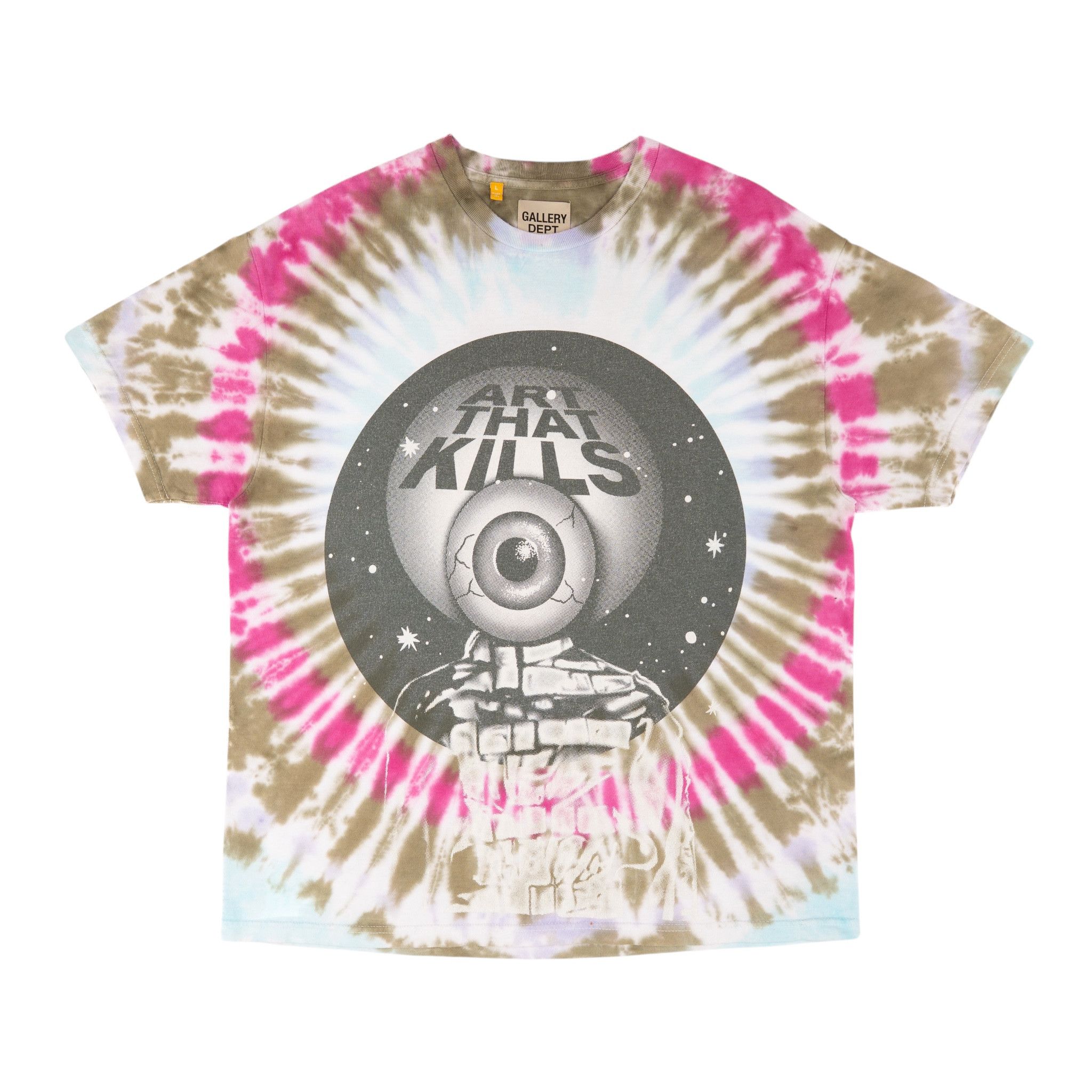 Gallery Dept. Gallery Department Totally Rod Short Sleeve Tee Shirt Tie Dy Size US L / EU 52-54 / 3 - 1 Thumbnail