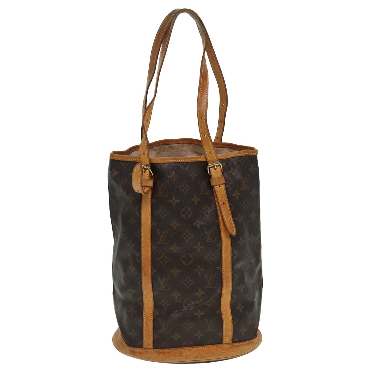 Louis Vuitton Bucket Brown Canvas Shoulder Bag (Pre-Owned) Size ONE SIZE - 1 Thumbnail
