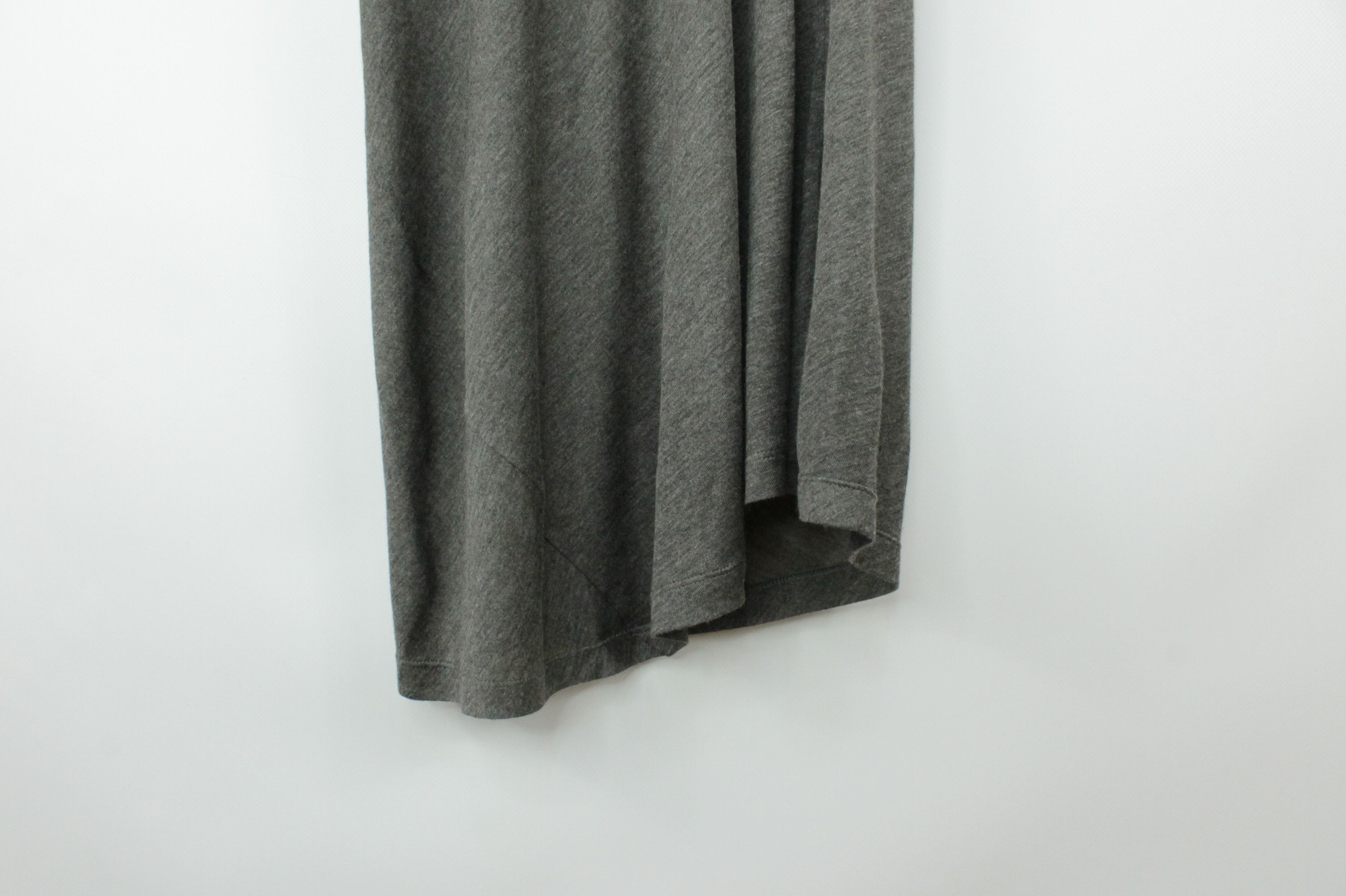 Max Mara Max Mara Gray Stretch Viscose Jersey Asymmetrical Dress Size L / US 10 / IT 46 - 6 Thumbnail