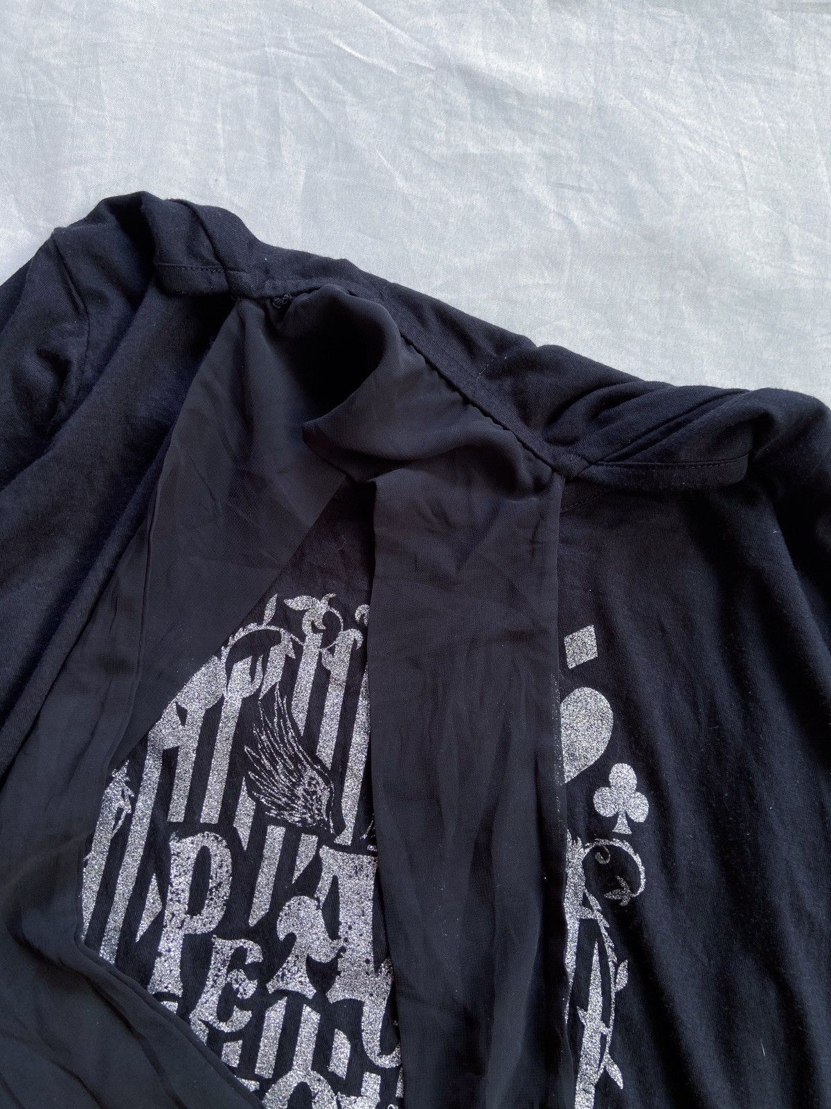 If Six Was Nine Y2K PEACE NOW POEM GOTHIC LONG SLEEVE Size US S / EU 44-46 / 1 - 6 Thumbnail