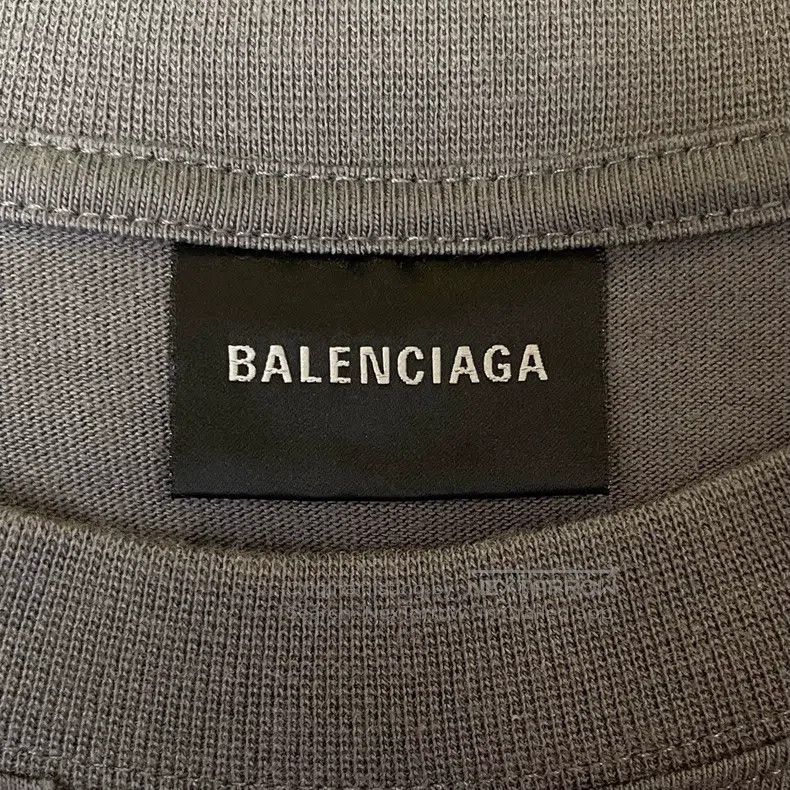 Balenciaga Balenciaga Coke Logo Grey Short Sleeve T-Shirt Size US XS / EU 42 / 0 - 5 Thumbnail