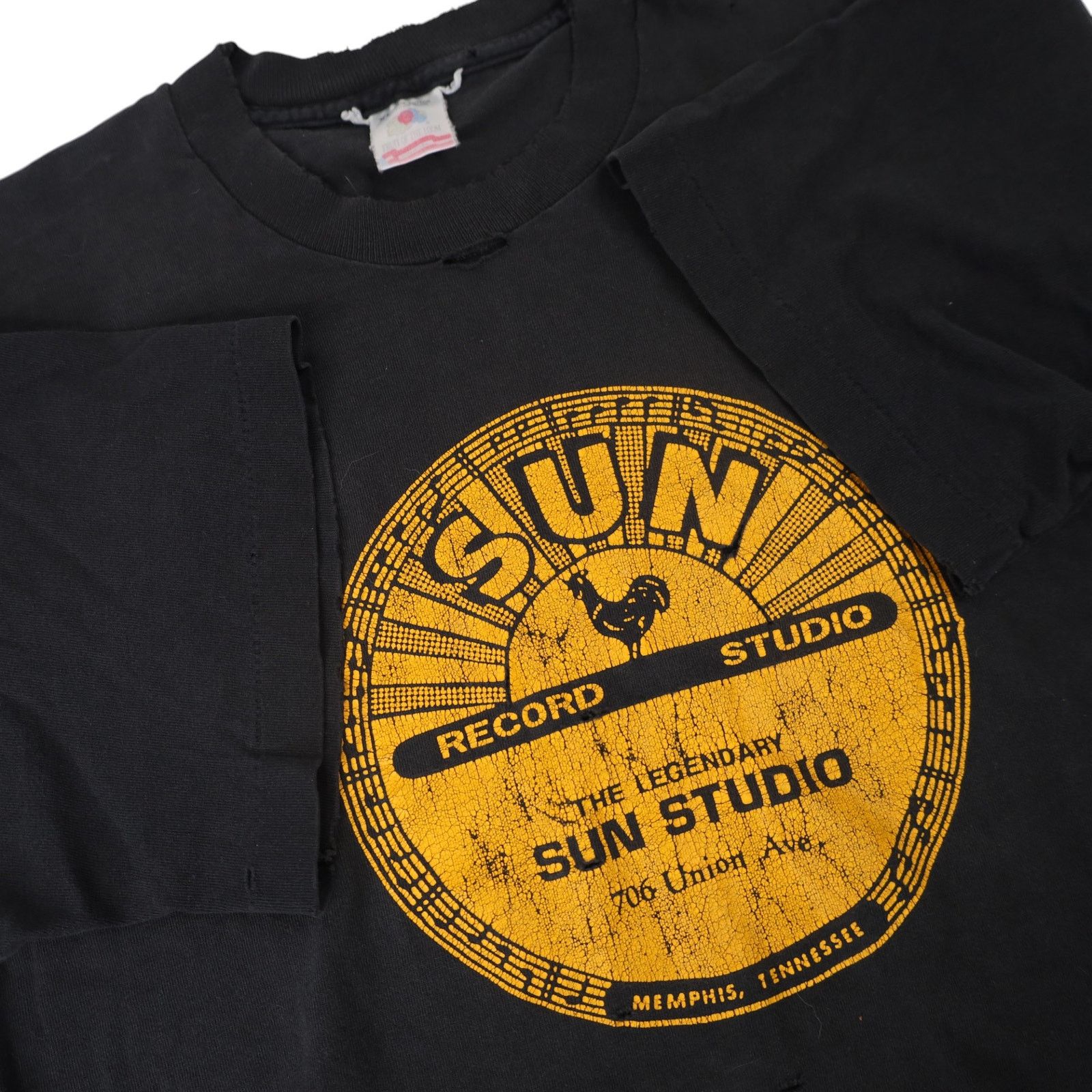 Band Tees × Vintage Vintage Distressed Sun Studio Graphic T Shirt Size US XL / EU 56 / 4 - 10 Thumbnail