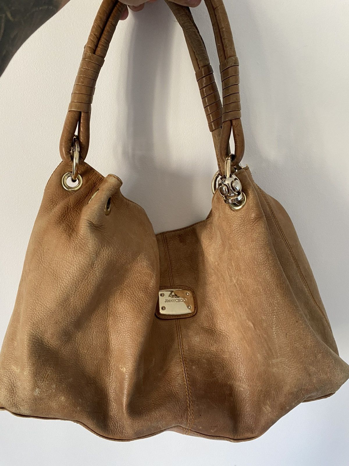 Designer × Jimmy Choo Jimmy Choo leather bag luxury vintage Italy Size ONE SIZE - 2 Thumbnail
