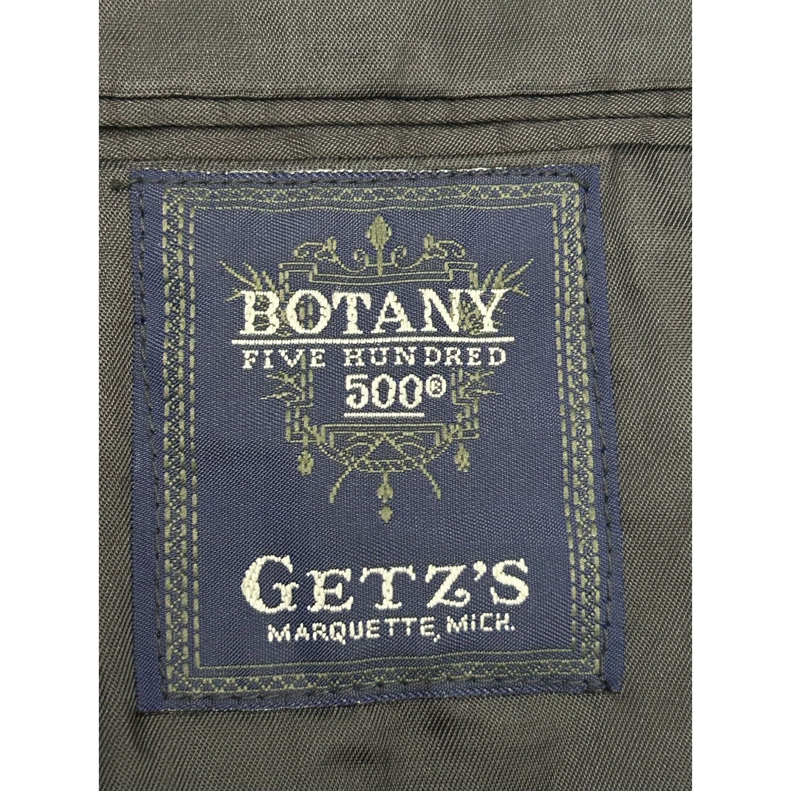 Botany 500 Botany 500 Vintage Sport Coat 42R Athletic Fit USA Made Size 42R - 5 Thumbnail