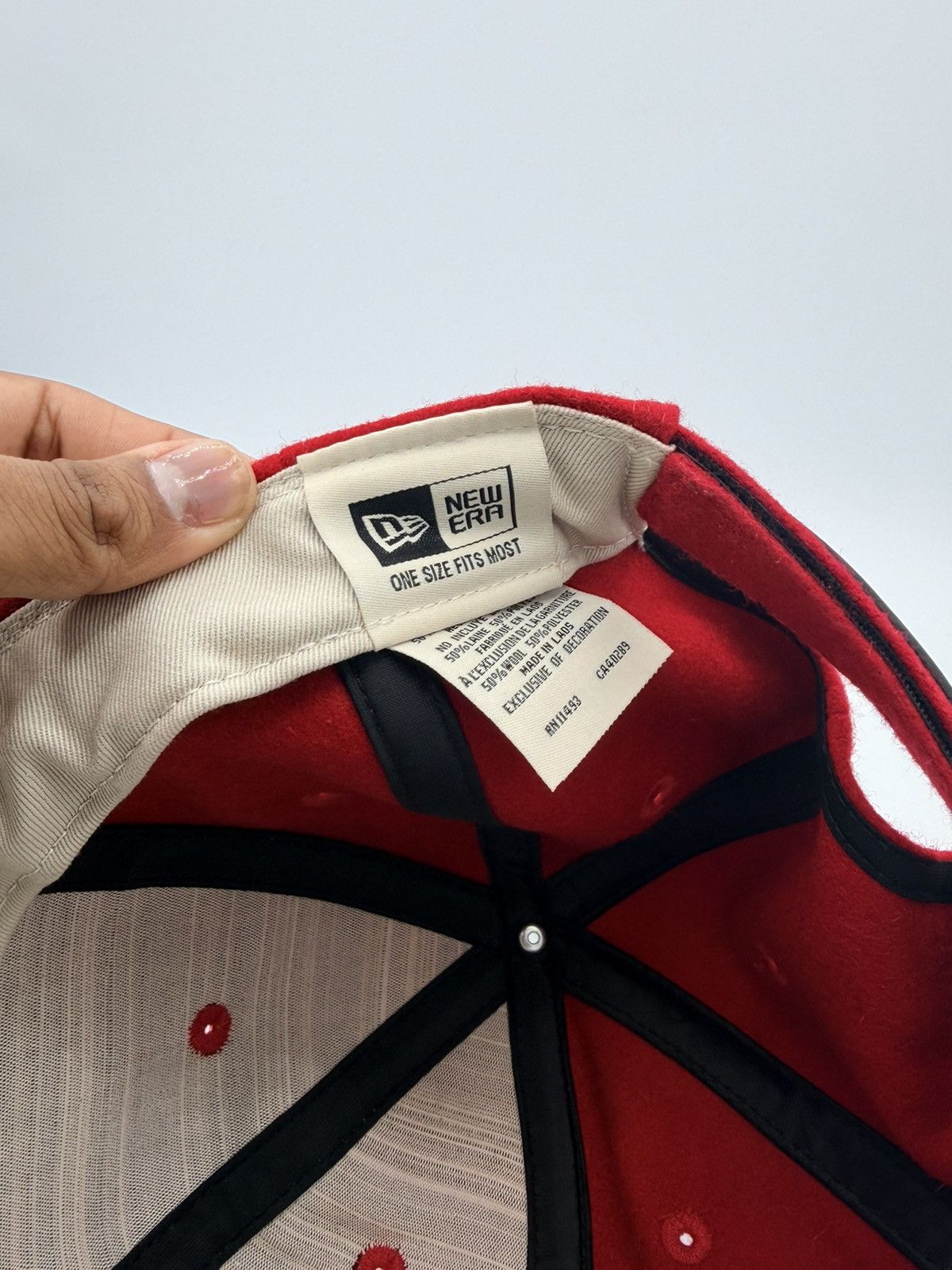 Fear of God Fear of God Red Cap Hat FG Size ONE SIZE - 6 Thumbnail