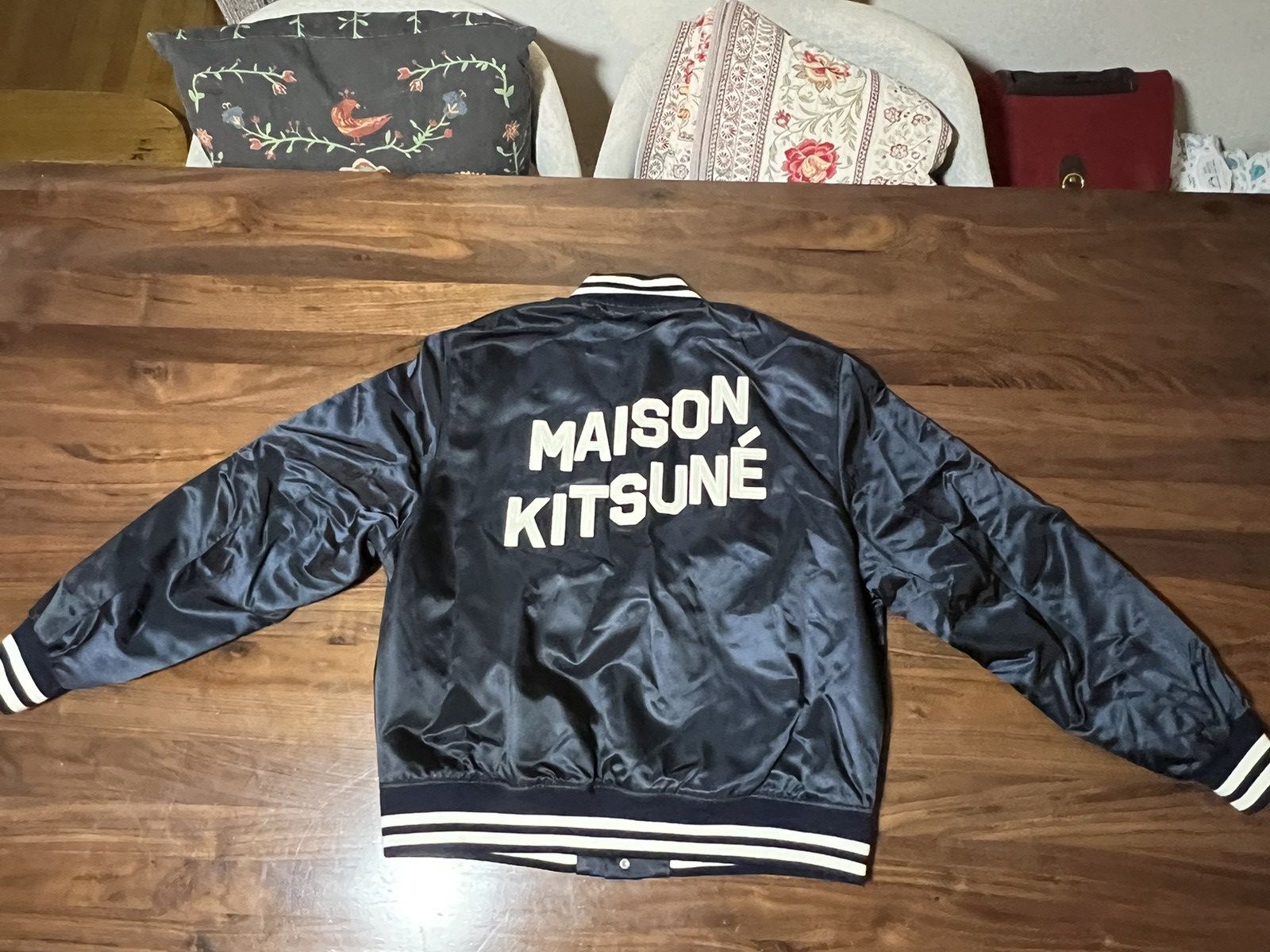 Maison kitsune souvenir jacket store