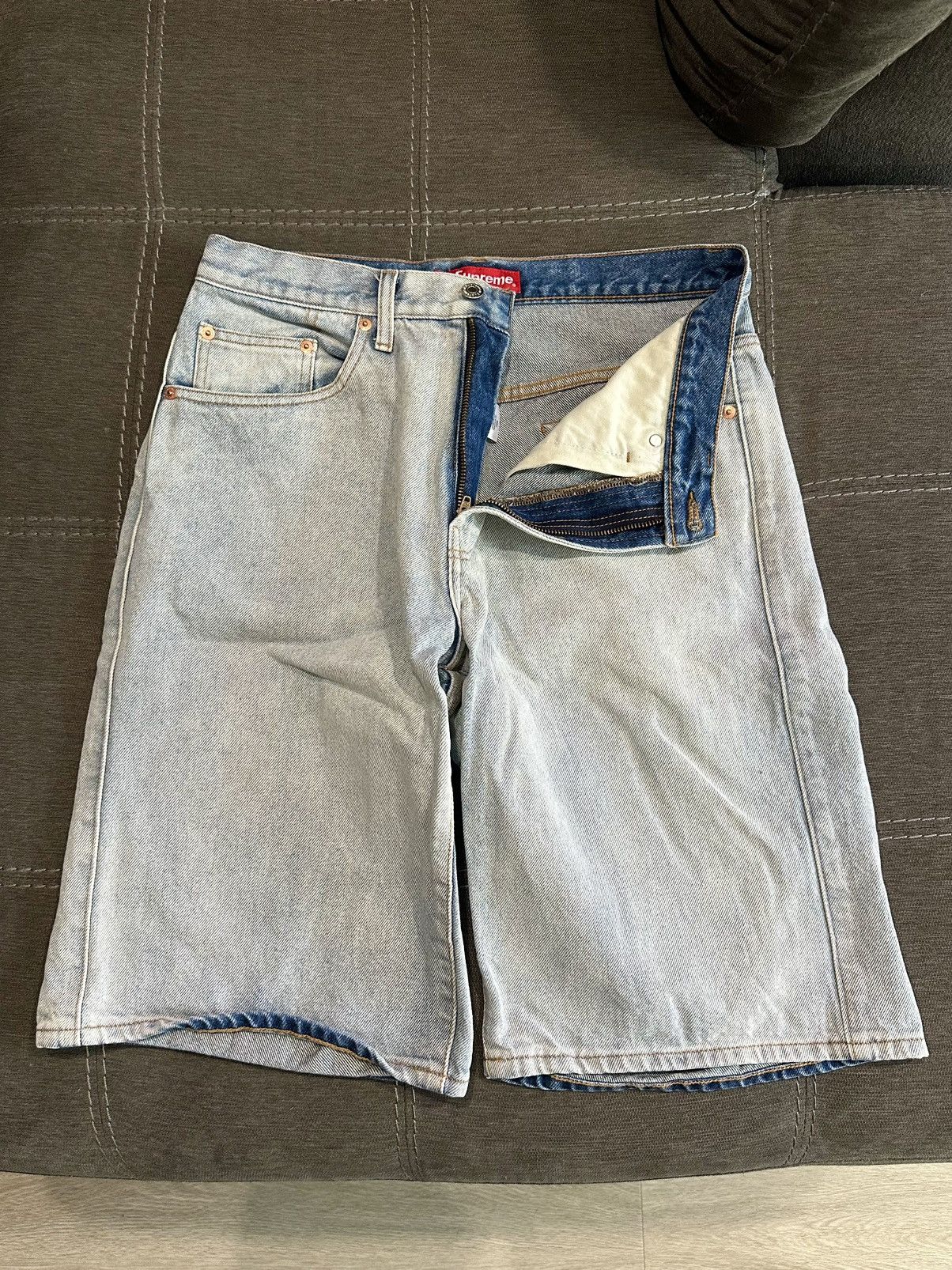 Supreme Supreme Baggy Denim Short Size US 30 / EU 46 - 2 Thumbnail