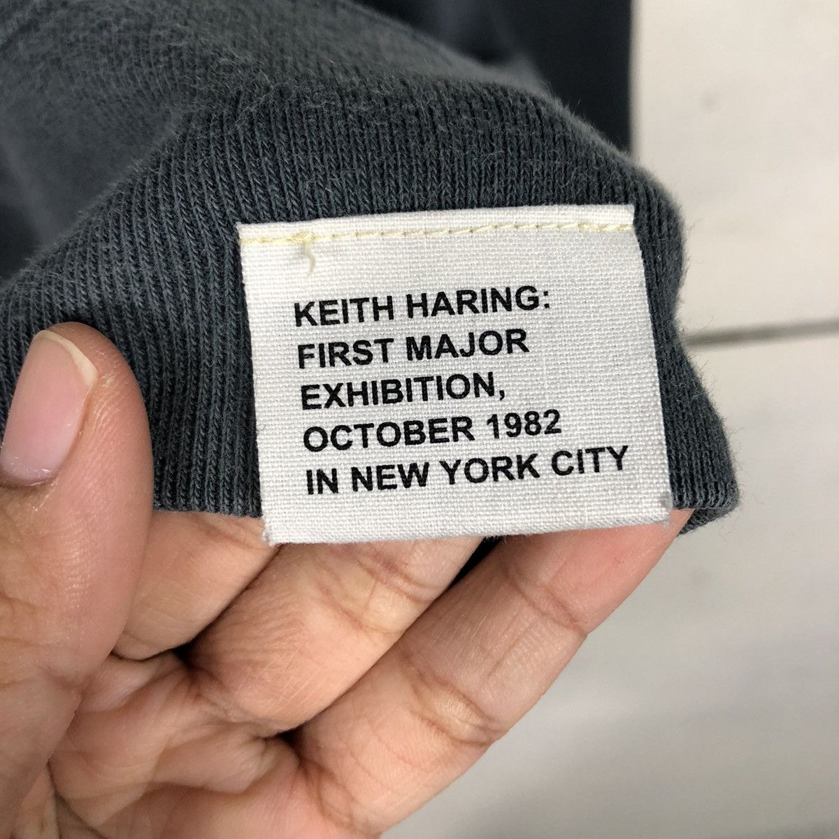 Japanese Brand 📌Vintage Sweatshirt Ut Keith Haring Big Logo Size US XXL / EU 58 / 5 - 13 Thumbnail