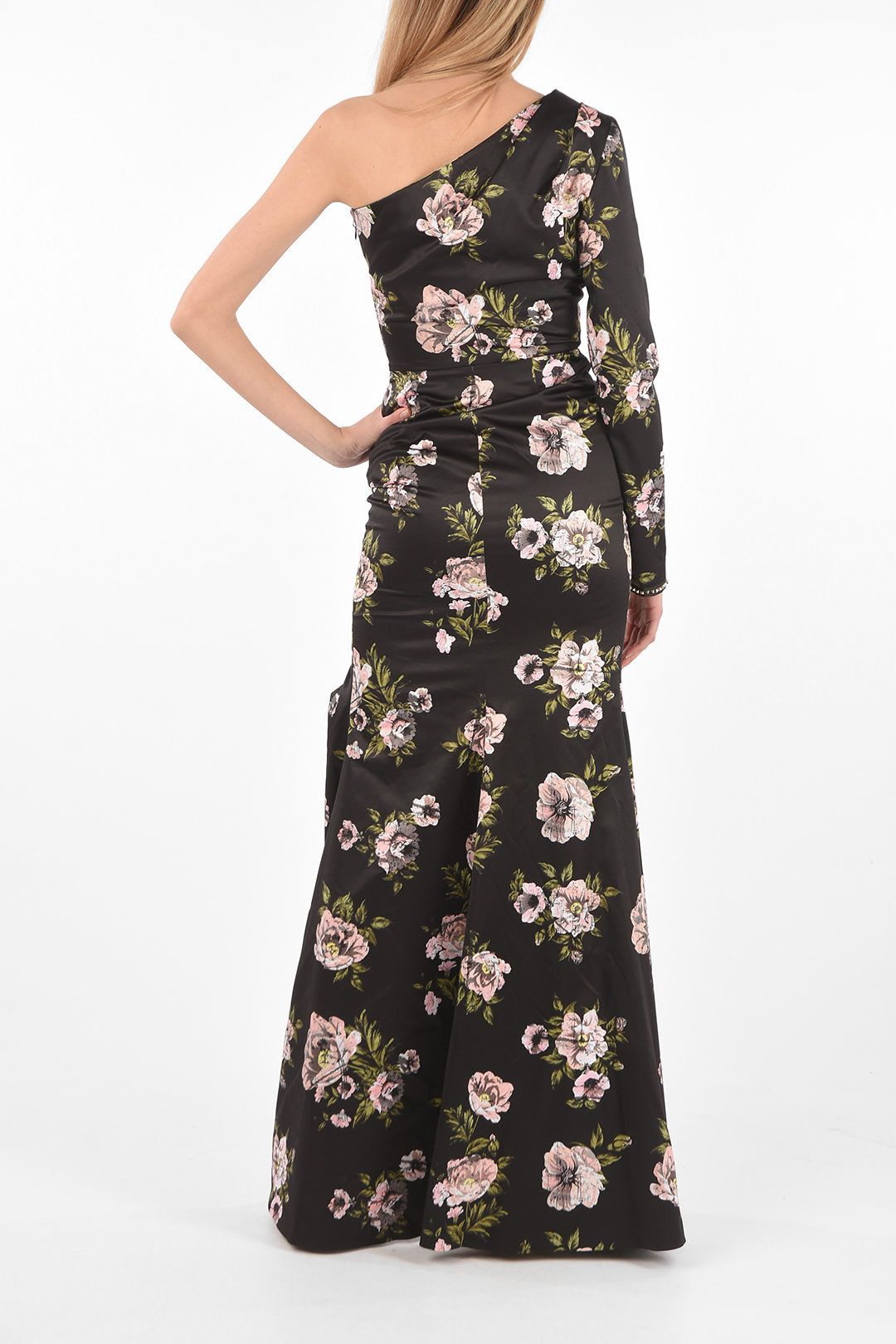 Philipp Plein og1mm0824 Side Split One-Shoulder Dress in Multicolor Size S / US 4 / IT 40 - 2 Thumbnail