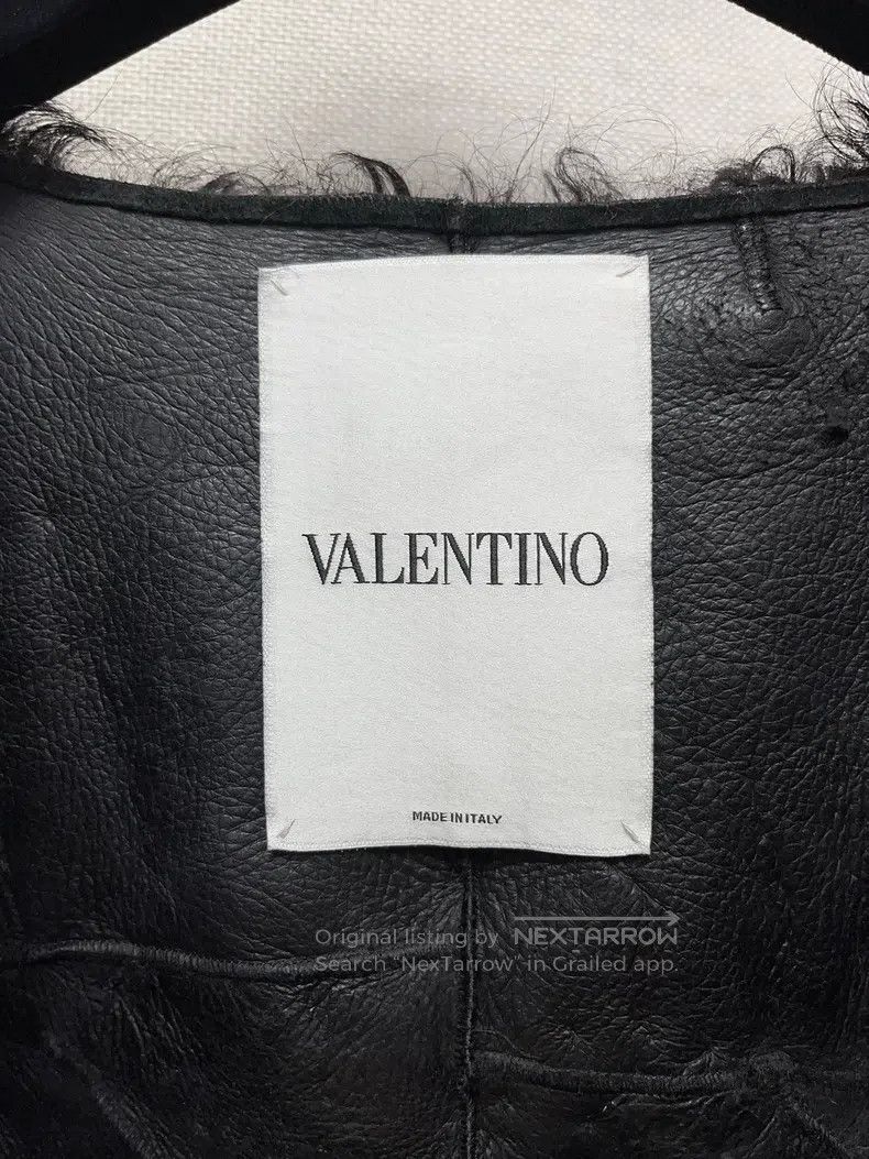 Valentino Valentino Sheepskin and wool one-piece vest Size S / US 4 / IT 40 - 5 Thumbnail