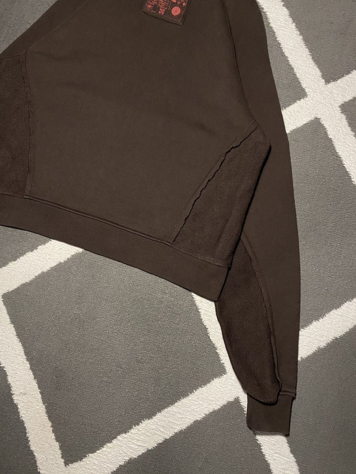 Designer × Vintage Vicinity Shooting House Brown Boxy Fit Hoodie Size US S / EU 44-46 / 1 - 14 Thumbnail