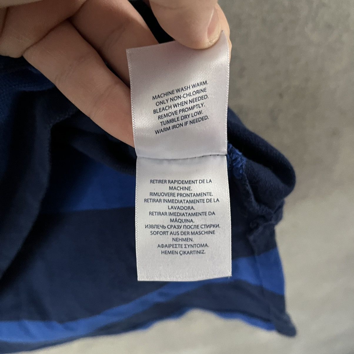 Polo Ralph Lauren Polo Ralph Lauren T-Shirt Polo Blue Size US L / EU 52-54 / 3 - 10 Thumbnail