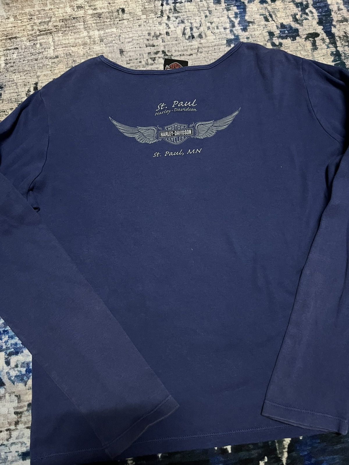 Harley Davidson 🔥Vintage Harley Davidson Long Sleeve tee USA 90s Size XL / US 12-14 / IT 48-50 - 2 Thumbnail