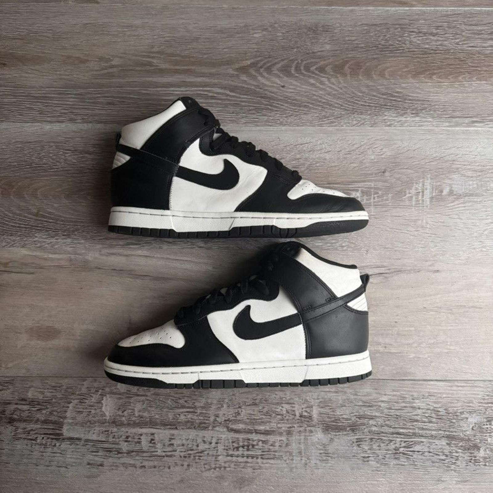 Nike NIKE • Dunk High "Black White" (8.5M) Size US 8.5 / EU 41-42 - 2 Thumbnail