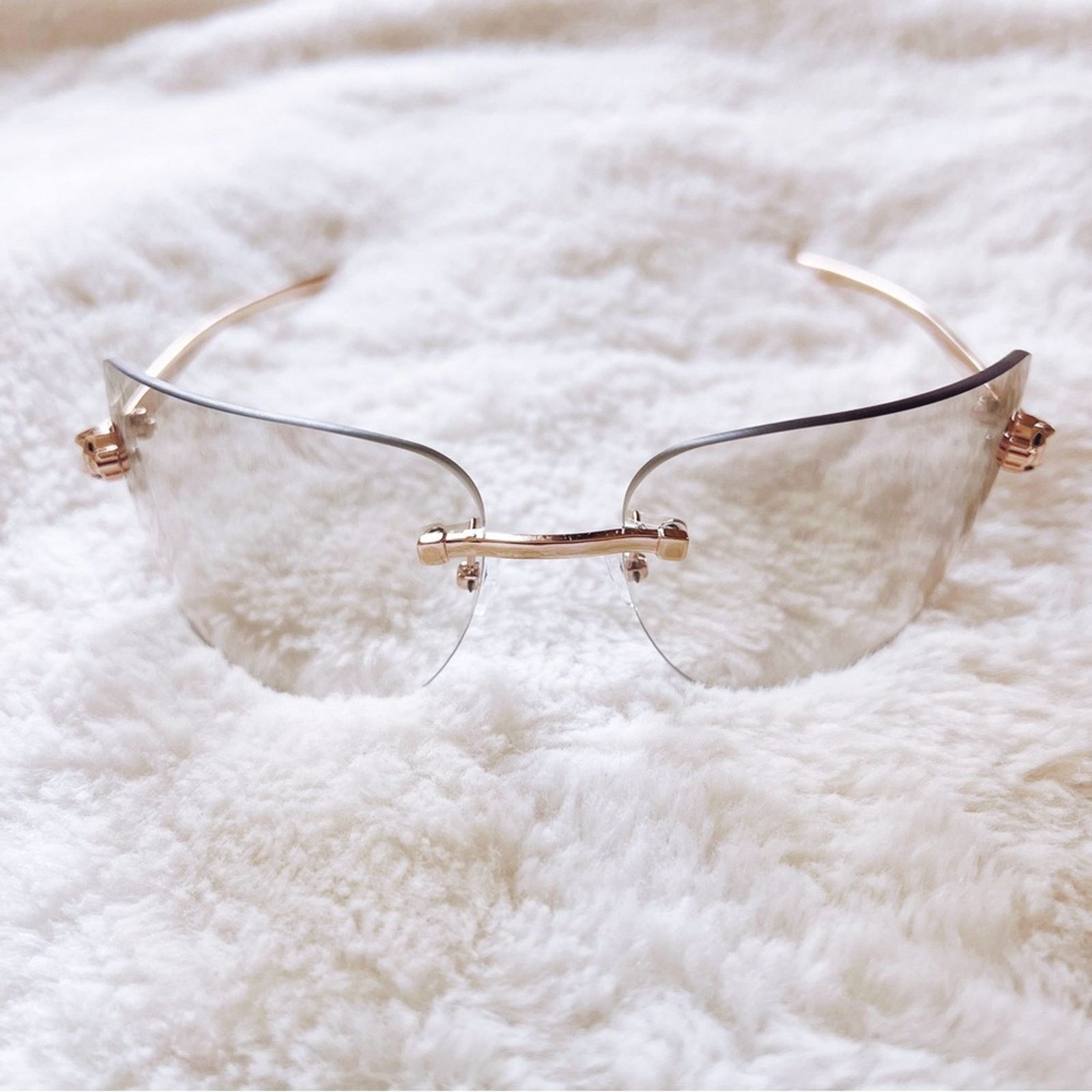 Other Ophelia Clear Floral Chic Sunglasses Size ONE SIZE - 4 Thumbnail
