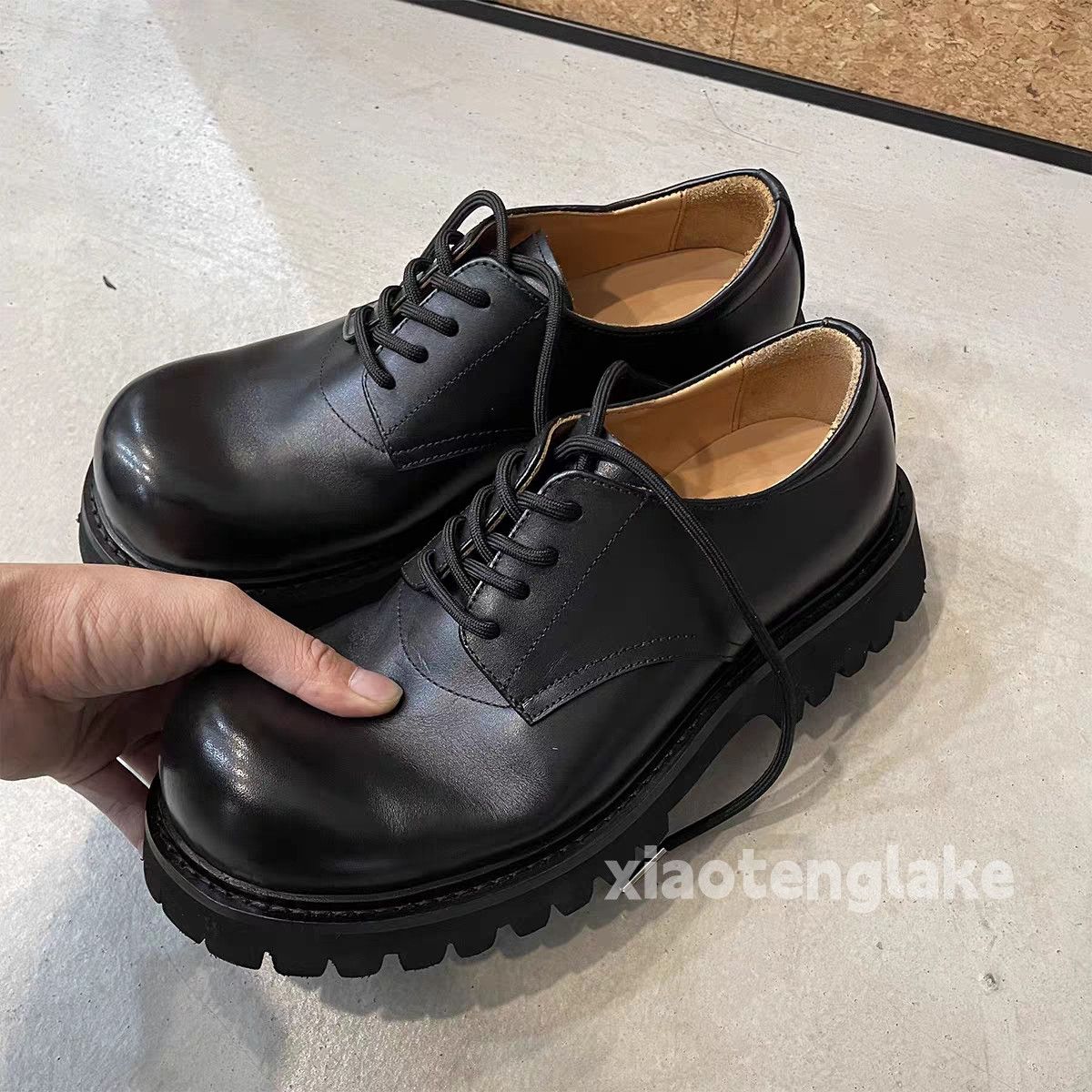 Vintage Unisex outdoor utility workwear carpenter y2k leather shoes Size US 11 / EU 44 - 1 Thumbnail