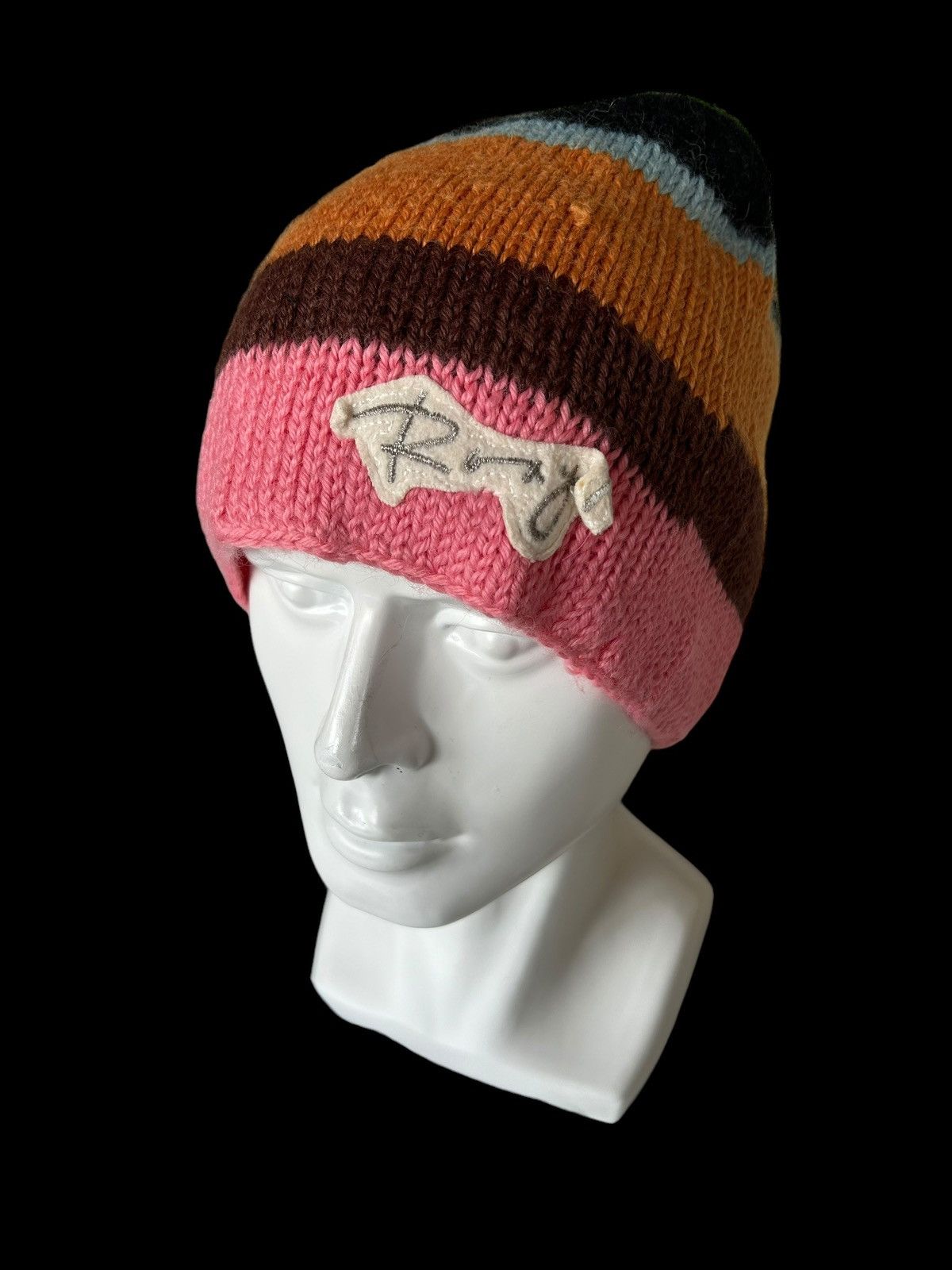 14th Addiction × Japanese Brand Vtg Roxy Knitted Beanie Hats Multicolor Size ONE SIZE - 4 Thumbnail
