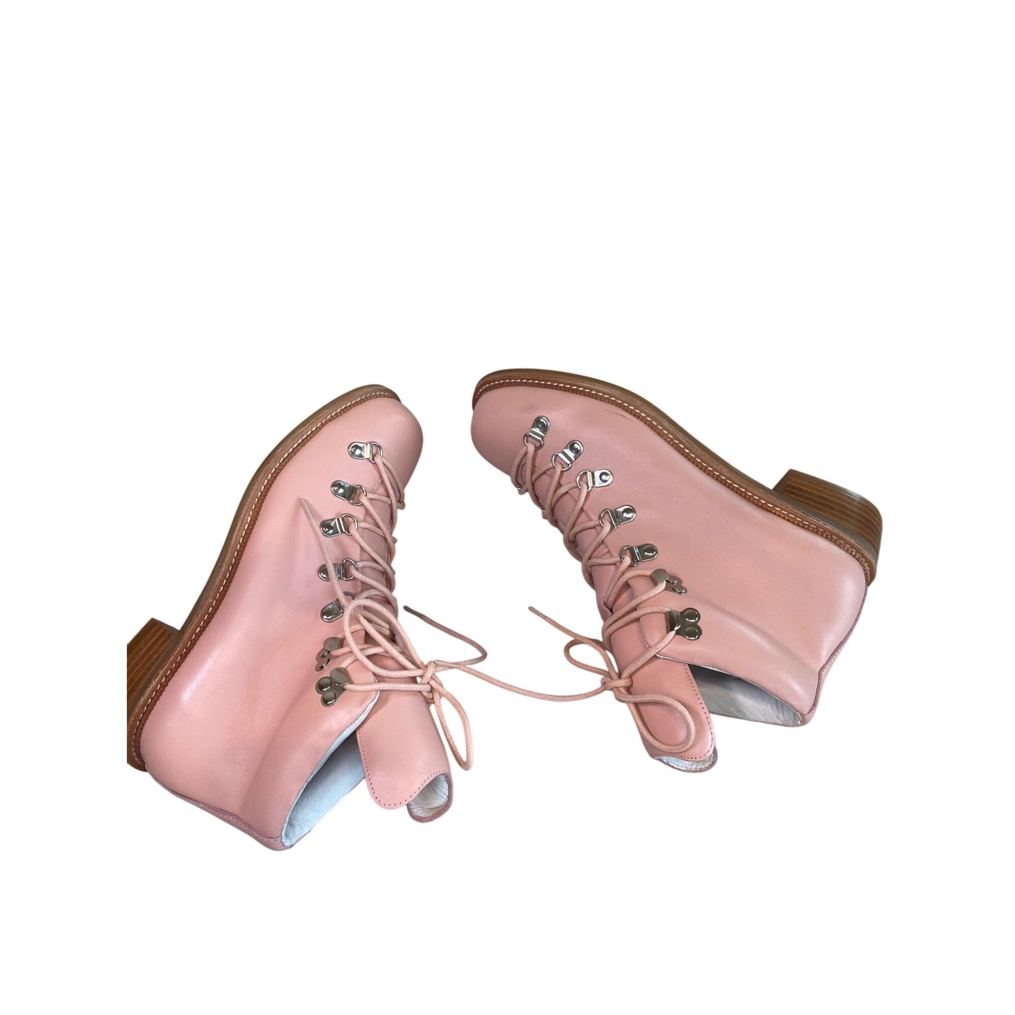 Jeffrey Campbell Jeffrey Campbell + Free People Cascade Canyon Leather Lace U Size US 10 / IT 40 - 10 Thumbnail