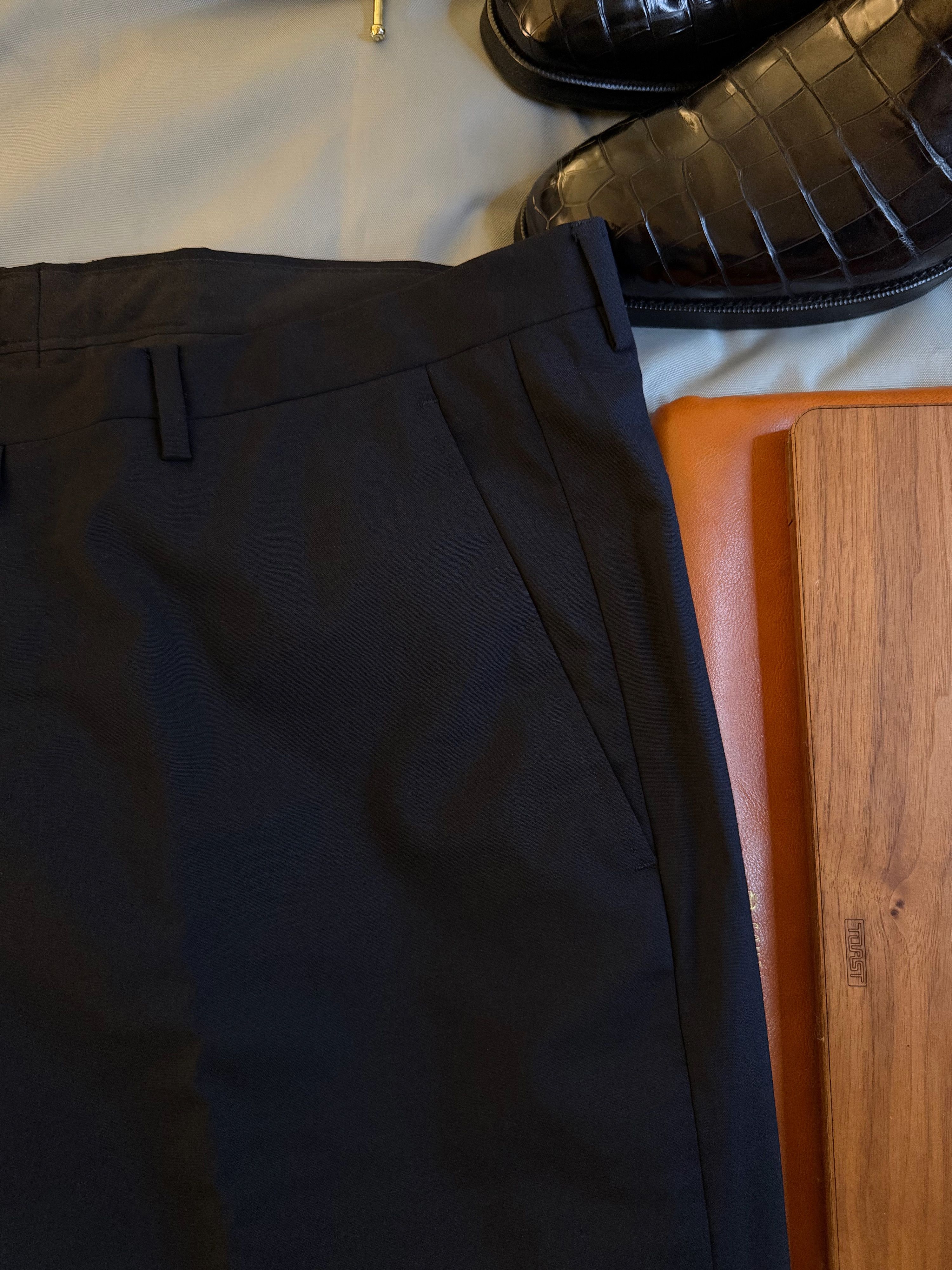 Jil Sander Best Dressed $1,100 JIL SANDER Luxe Dress Pants w/Stretch Size US 32 / EU 48 - 10 Thumbnail