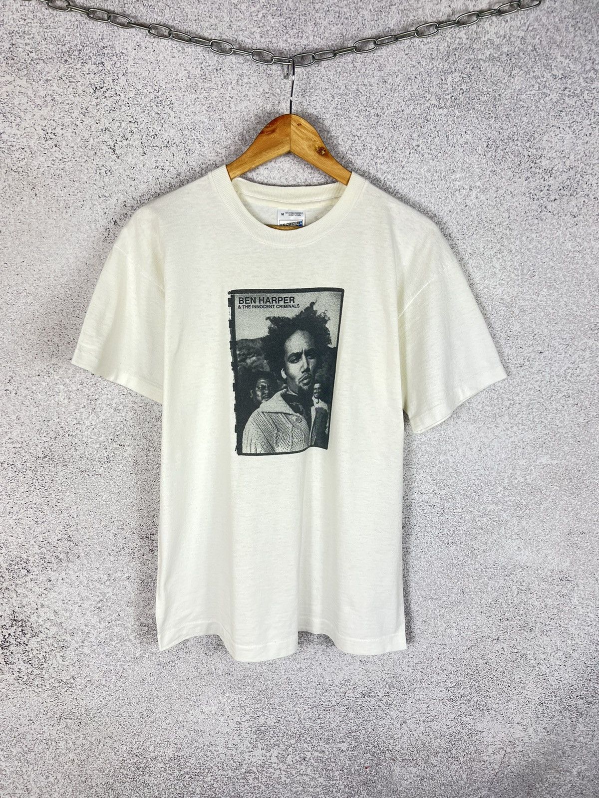 Band Tees Vintage 1997 Ben Harper The Innocent Criminals Tour T-Shirt Size US M / EU 48-50 / 2 - 1 Thumbnail