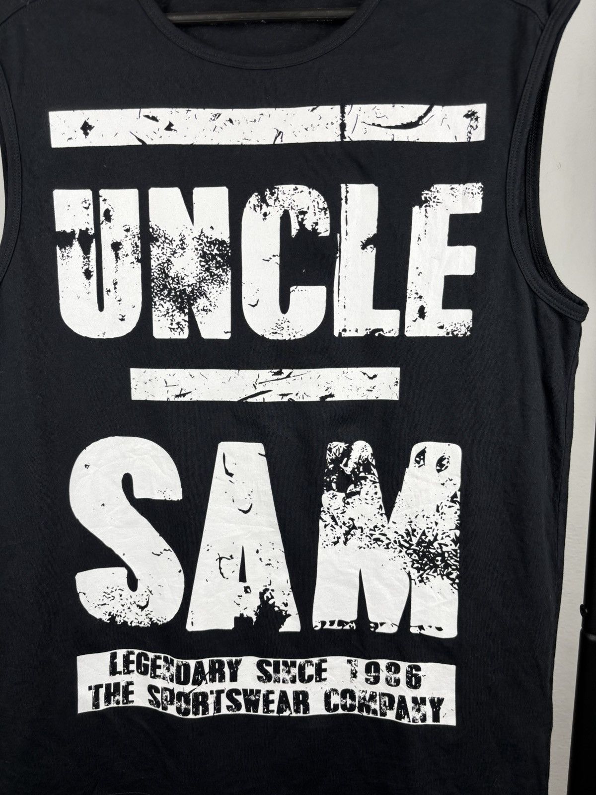 Vintage Uncle Sam undershirt Big Logo Size M Size US M / EU 48-50 / 2 - 2 Thumbnail