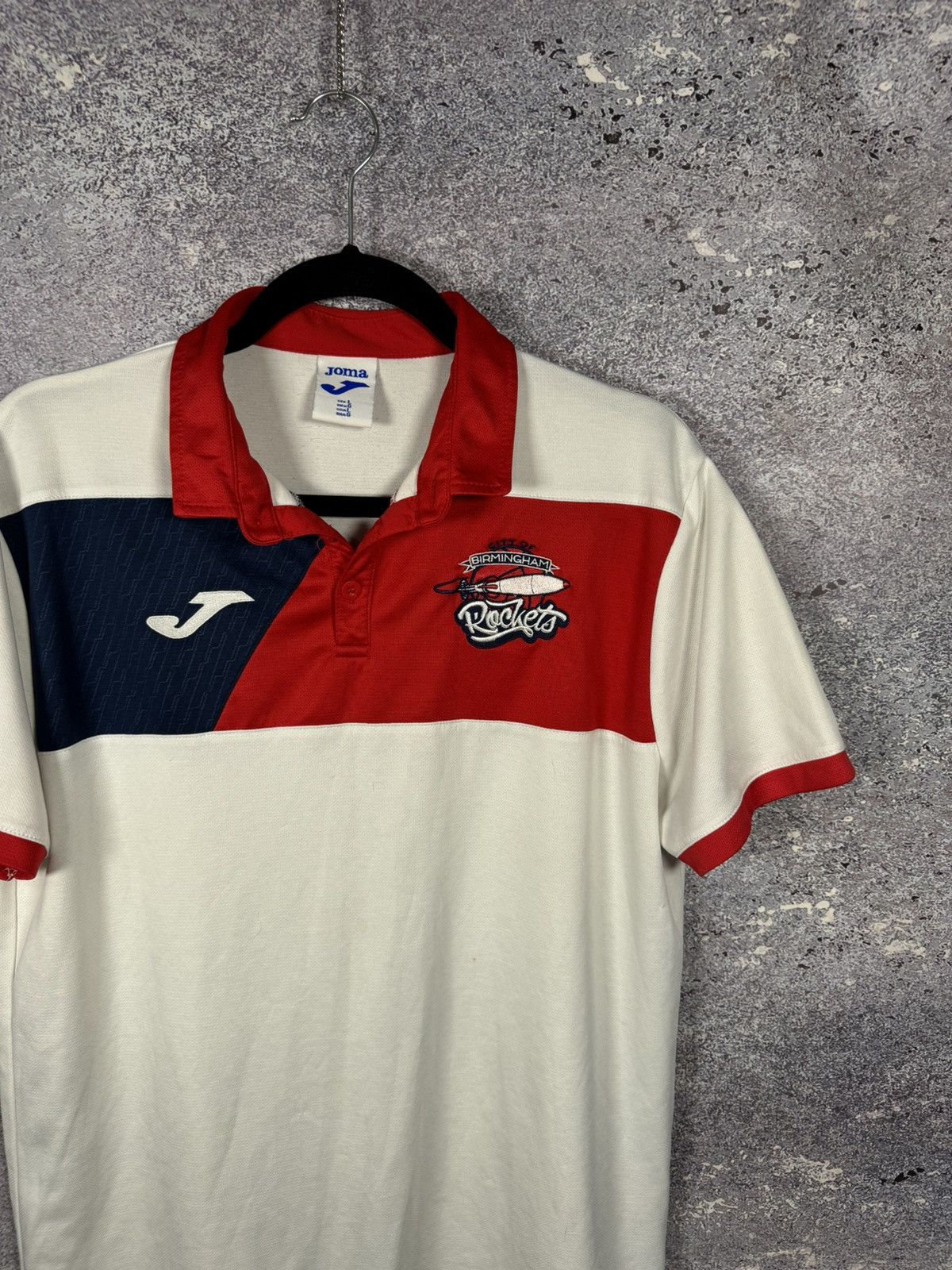Vintage Vintage Birmingham Rockets Joma Jersey Blokcore L Size US M / EU 48-50 / 2 - 2 Thumbnail