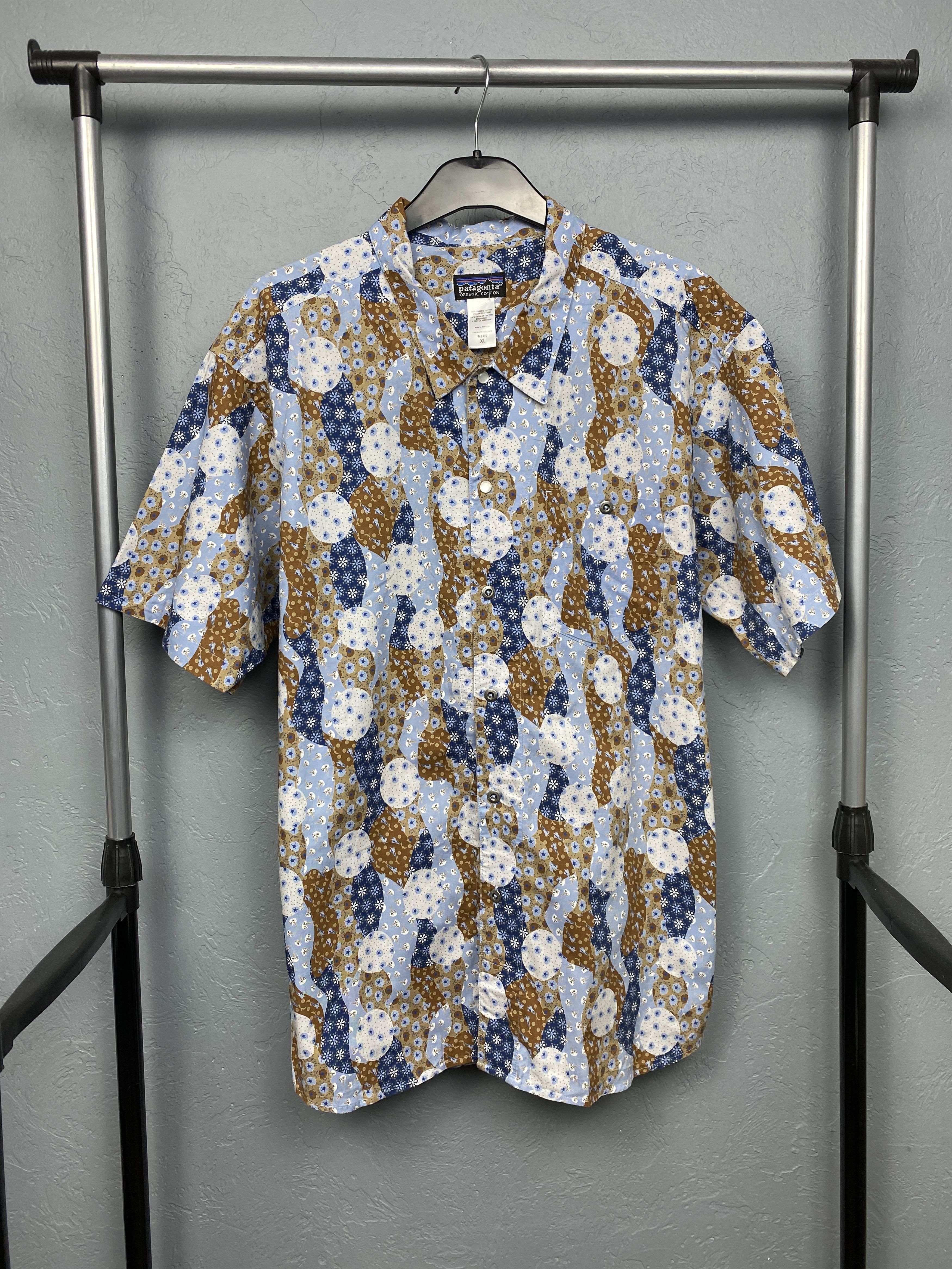 Patagonia Patagonia Vintage Mens Hawaiian Shirt Size US XL / EU 56 / 4 - 1 Thumbnail