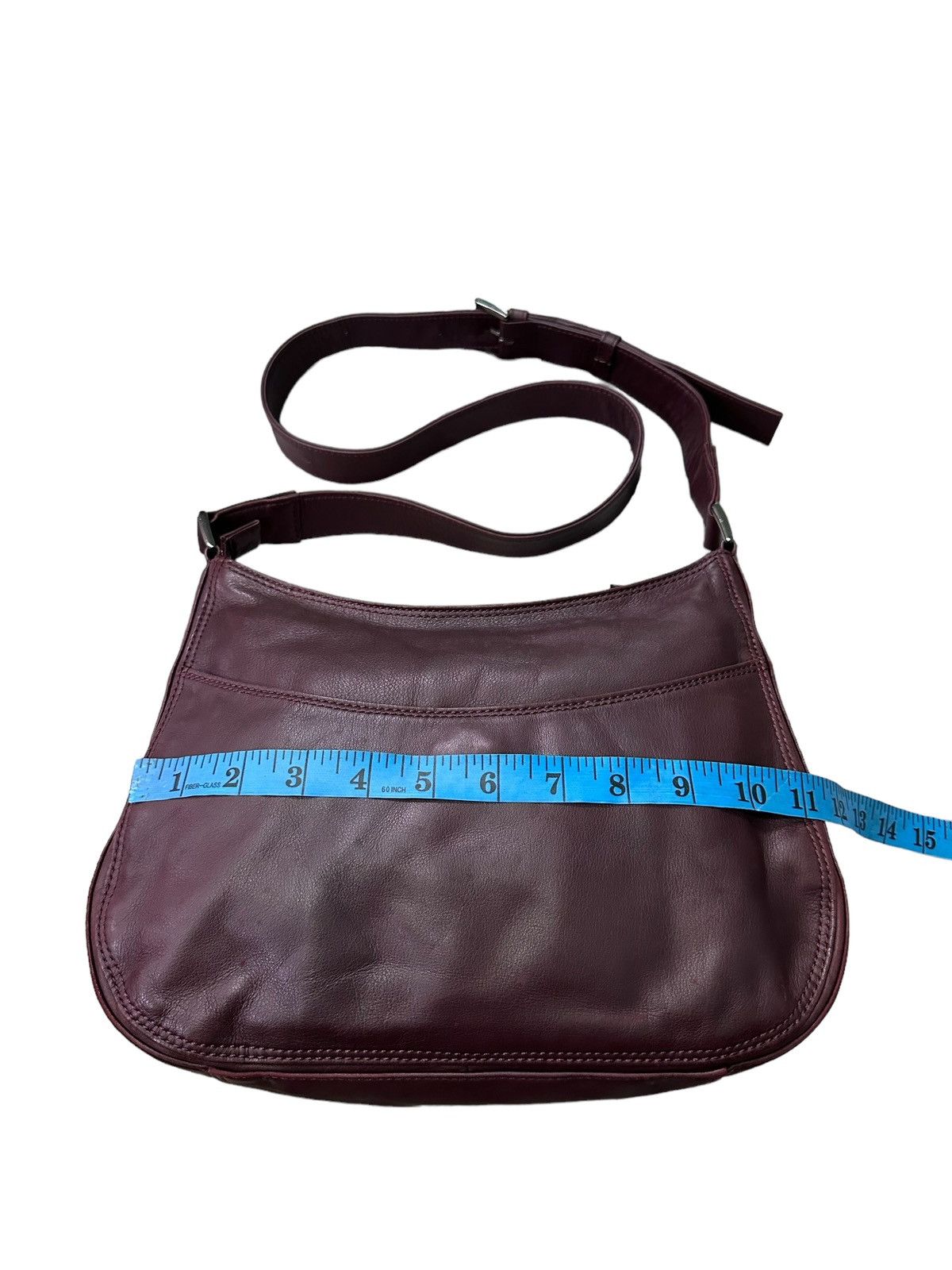 Vintage ISSEY MIYAKE SOFT LEATHER CROSSBODY BAG Size ONE SIZE - 8 Thumbnail
