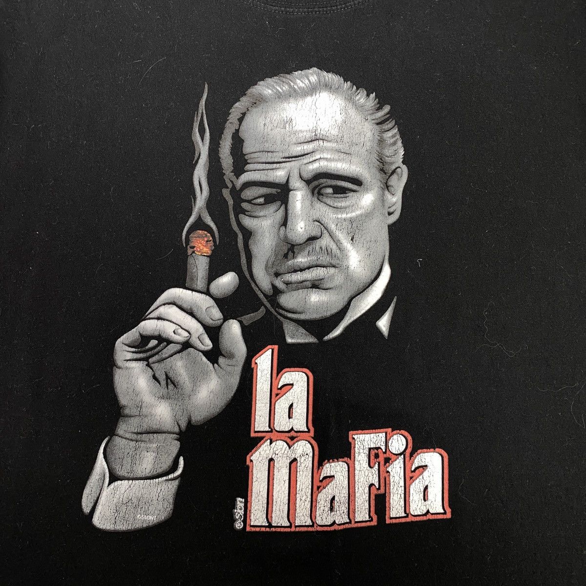 Vintage THE GOD FATHER VINTAGE T-SHIRT MAFIA Size US M / EU 48-50 / 2 - 3 Thumbnail
