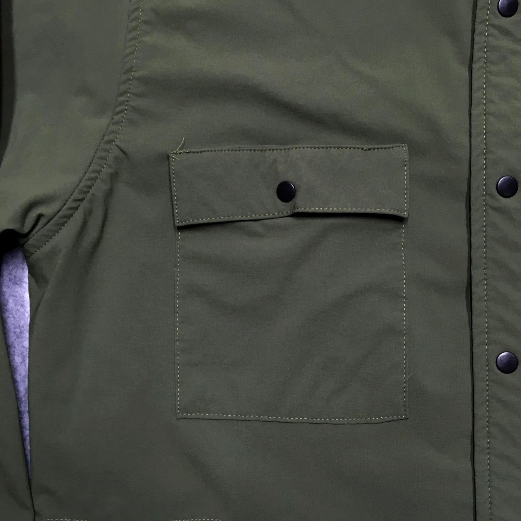 Topo Designs Topo Designs Jacket Mens M Green Shacket Snap Front Windbreaker Casual Shirt Jacket Size US M / EU 48-50 / 2 - 5 Thumbnail