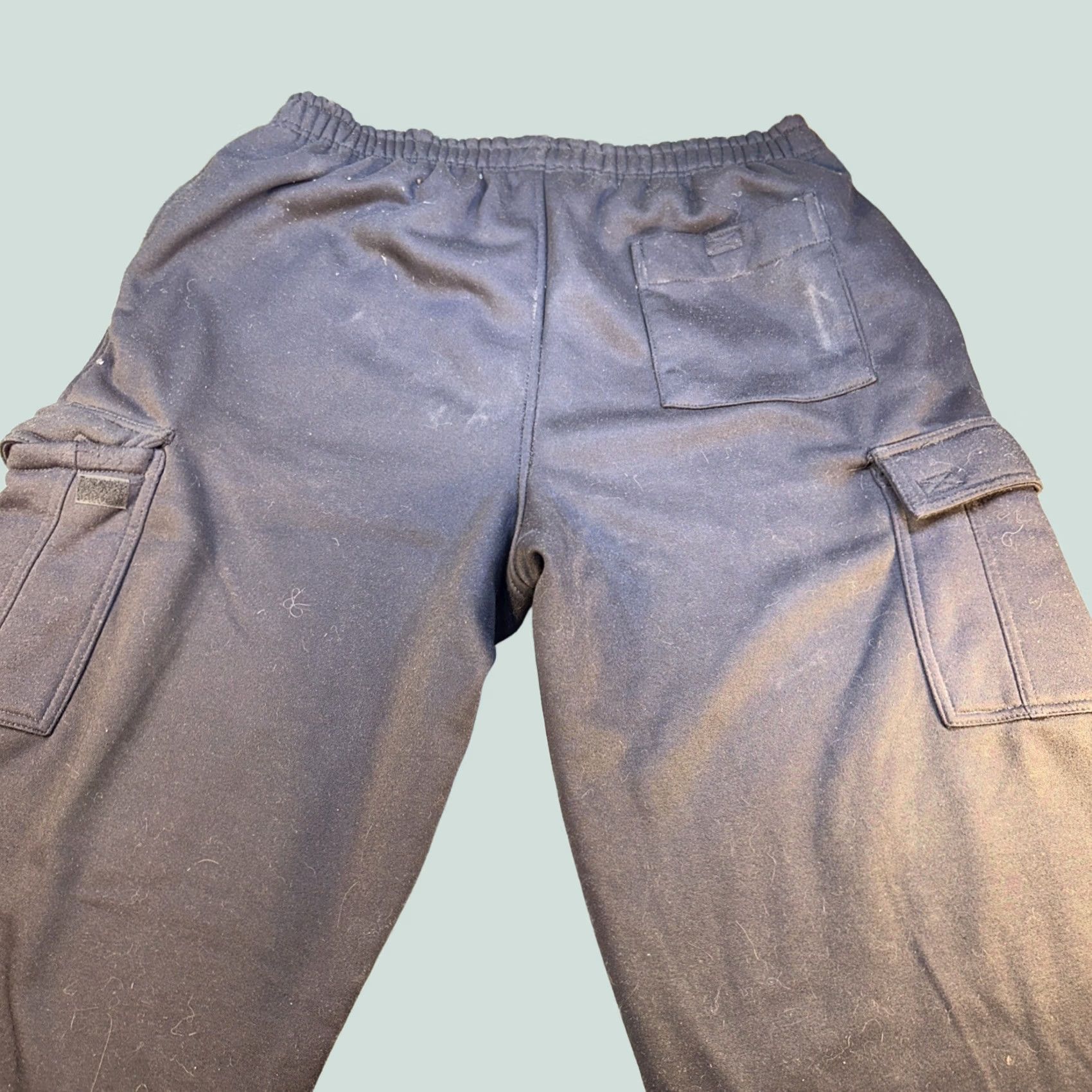 Vintage VINTAGE PJ Mark Cargo Jogger Pants 3XL Men Wide-Leg Black 90s Y2K Streetwear Baggy Wide Leg Municipal Industrial Brand Size US 39 - 1 Thumbnail