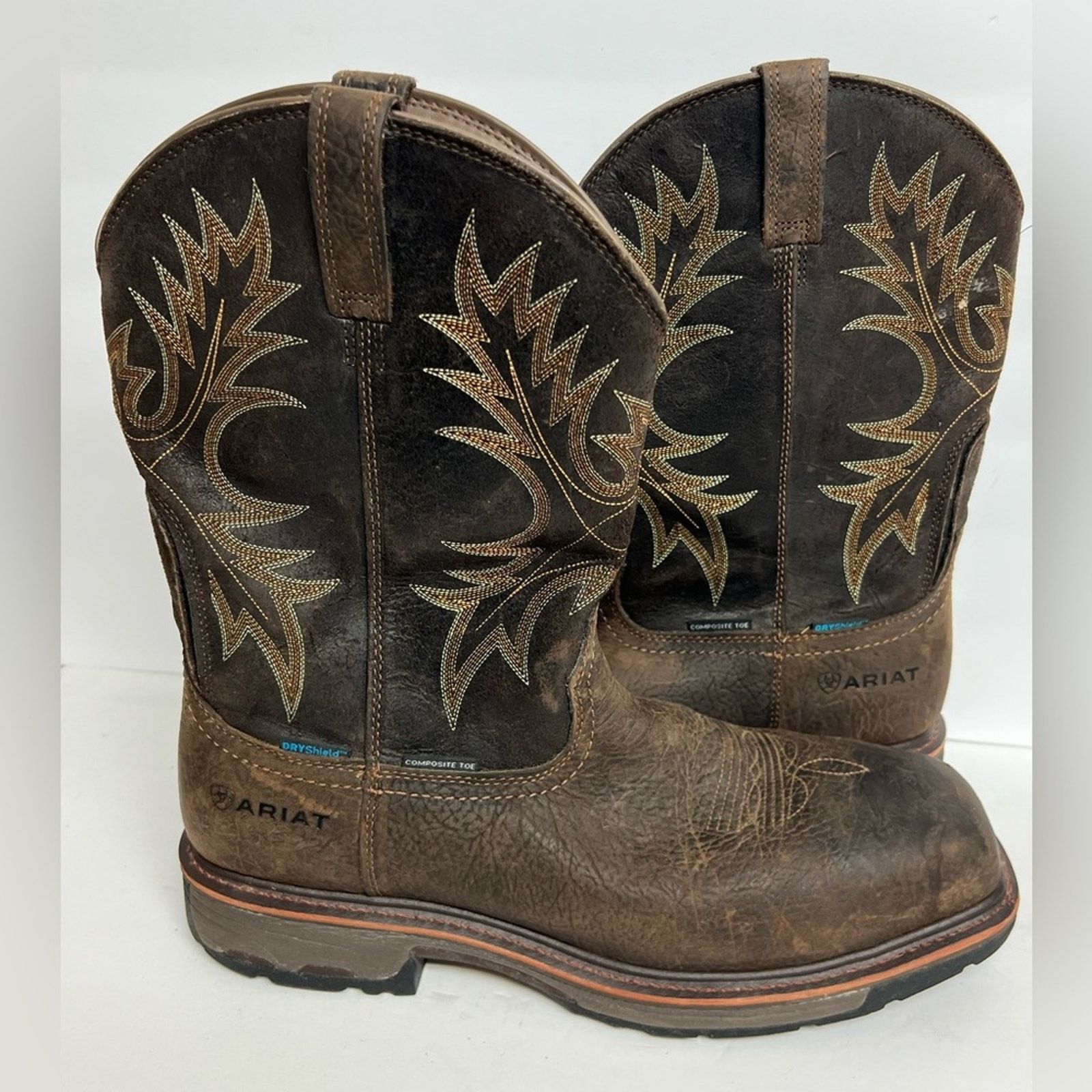 Ariat Ariat Men's WorkHog Waterproof Composite Toe Work Boots Size US 14 / EU 47 - 5 Thumbnail