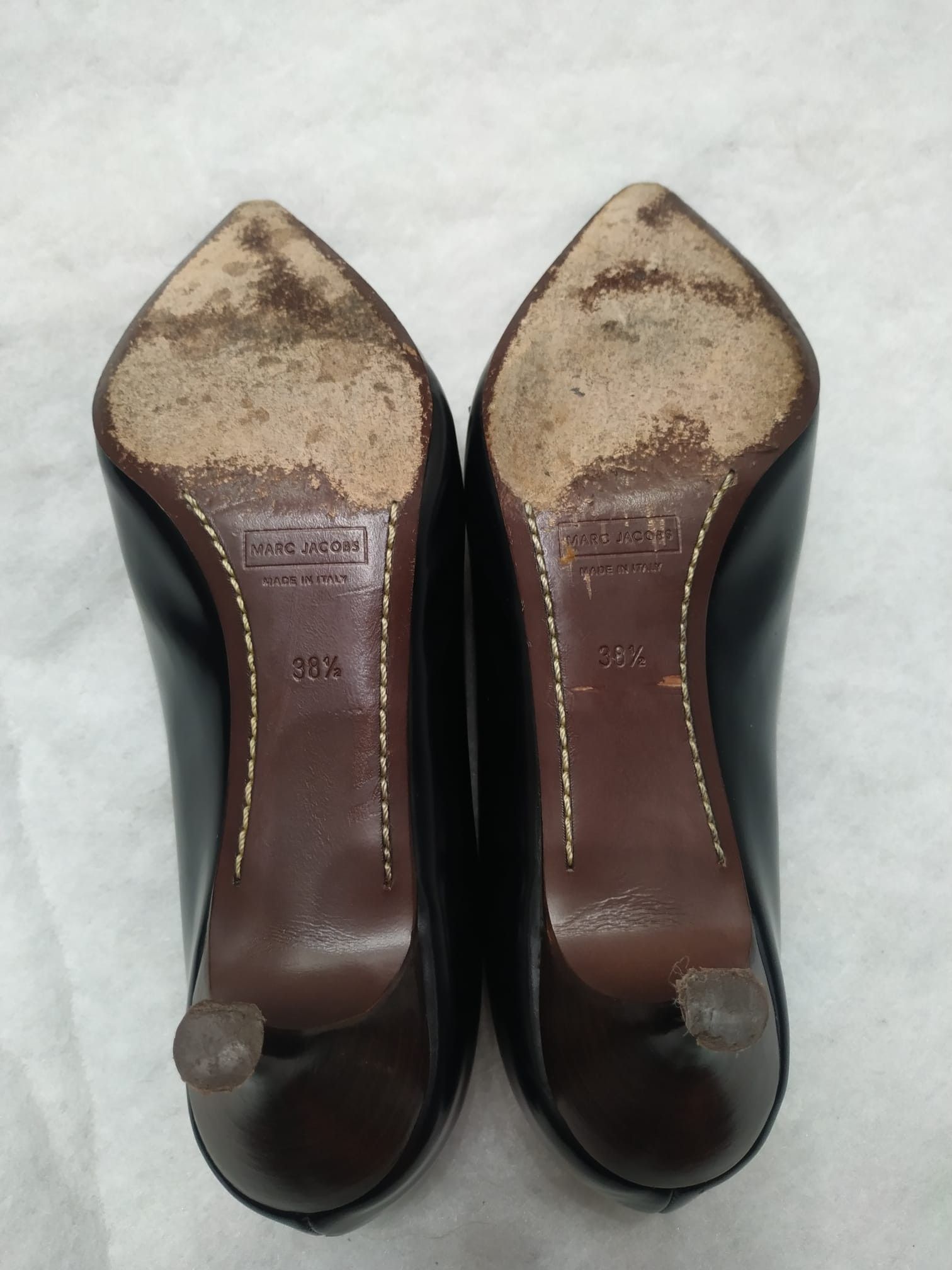 Marc Jacobs Black formal leather heels Marc Jacobs leather US 8 / 38,5 Size US 7.5 / IT 37.5 - 7 Thumbnail