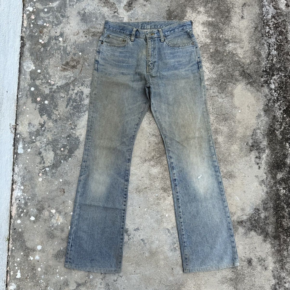 Japanese Brand VINTAGE JAPANESE FADED RUSTY JEAN DENIM PANTS Size US 31 - 1 Thumbnail