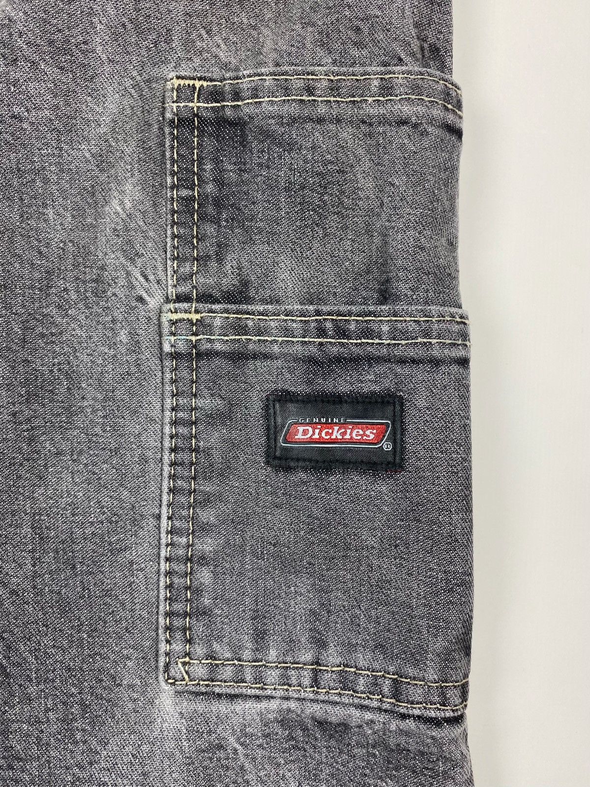 Dickies Dickies Loose Fit Washed Grey Carpenter Denim Pants 34X30 Size US 34 / EU 50 - 11 Thumbnail