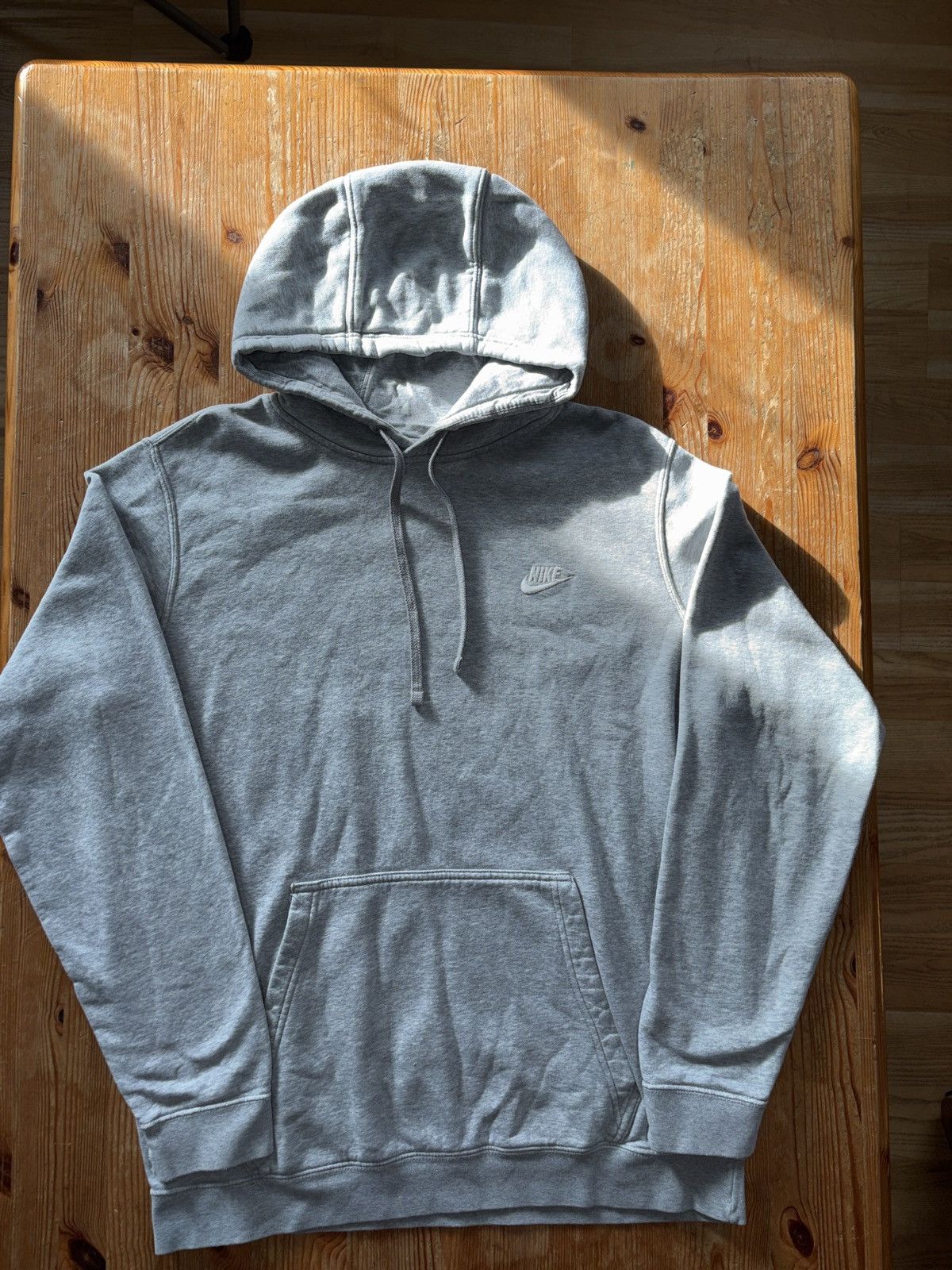 Nike Nike Gray Hoodie Size US L / EU 52-54 / 3 - 5 Thumbnail