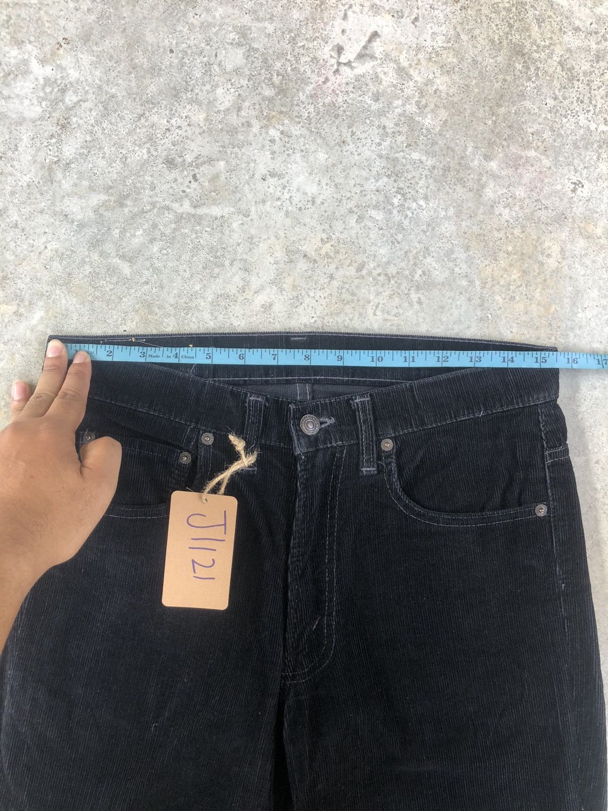 Denime Denime Orizzonti Flared Jeans Distressed Jeans Corduroy Size US 31 - 20 Thumbnail