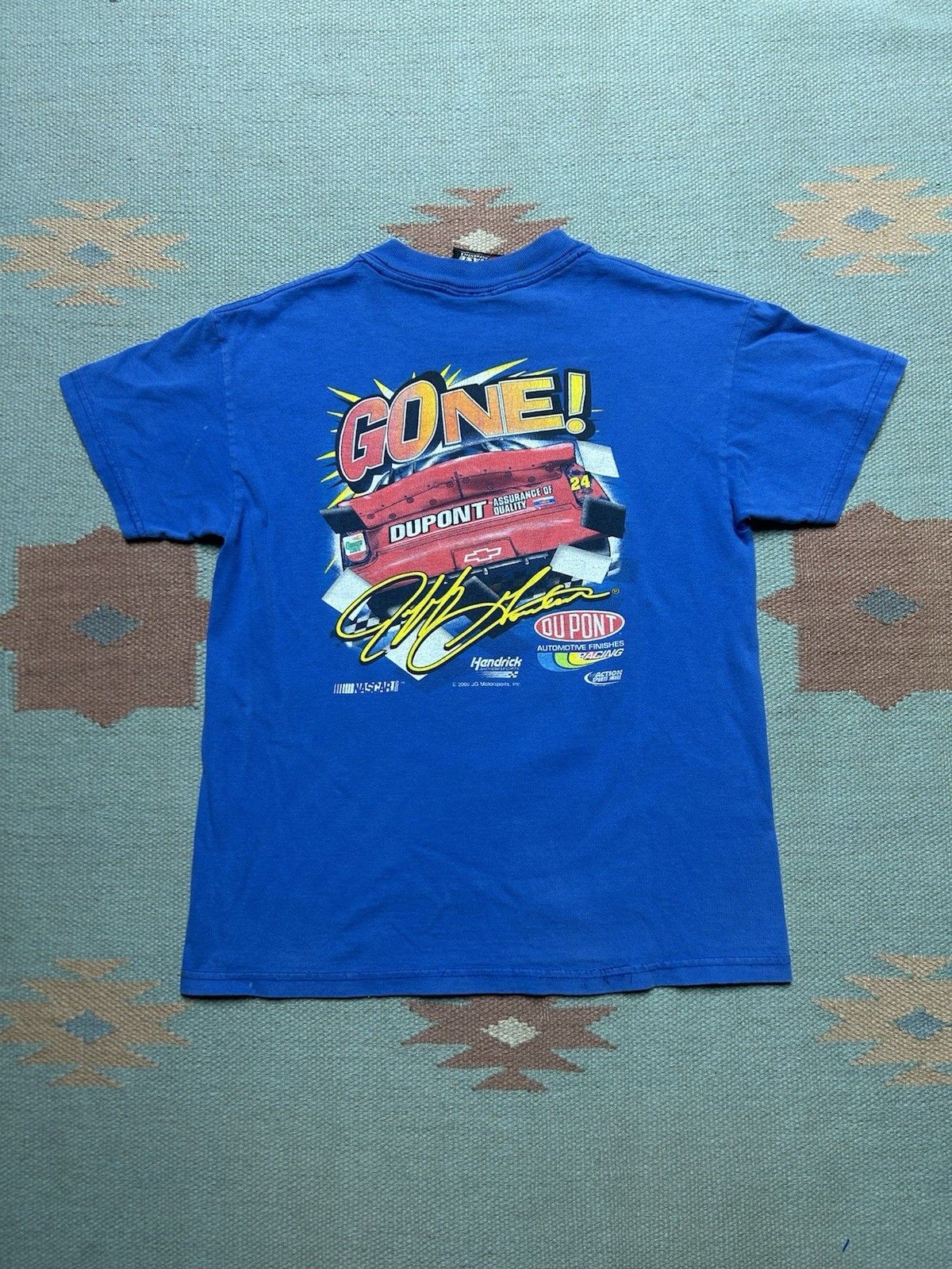 Vintage Vtg graphic t shirt Jeff Gordon nascar 24 youth kids M 10-12 Size US XXS / EU 40 - 5 Thumbnail