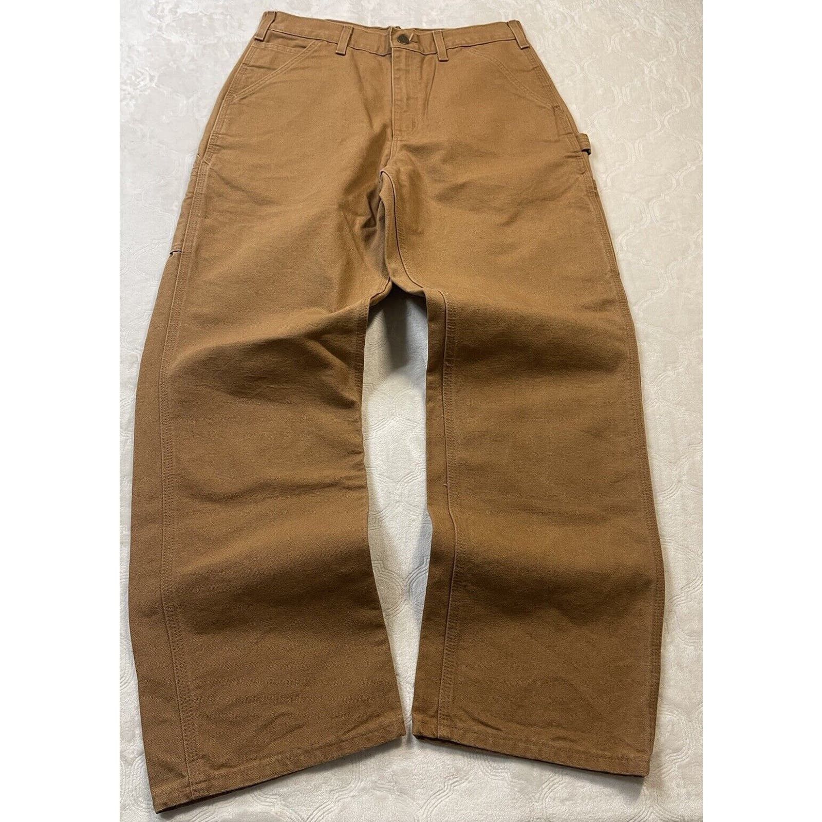 Carhartt Carhartt Pants Mens 32x32 Tan B11 BRN Canvas Baggy Style Size US 32 / EU 48 - 3 Thumbnail