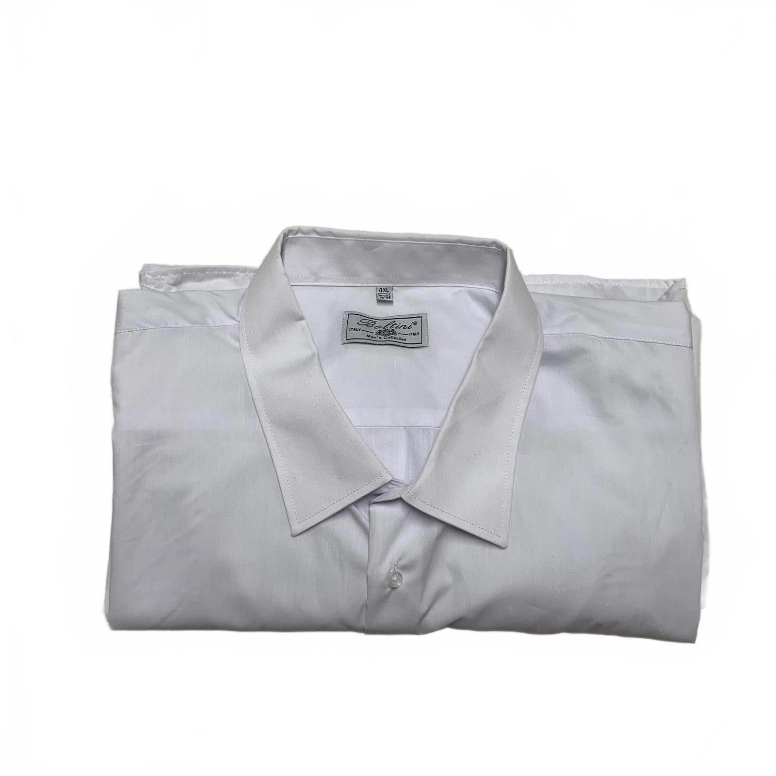 Other Boltini 4XL White Classic Fit Button Dress Shirt Size US XXL / EU 58 / 5 - 1 Thumbnail