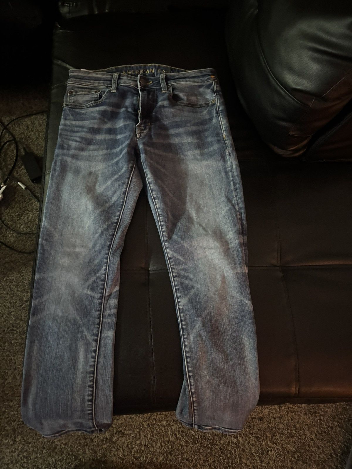 American Eagle Outfitters Thrifted skinnys Size US 29 - 2 Thumbnail