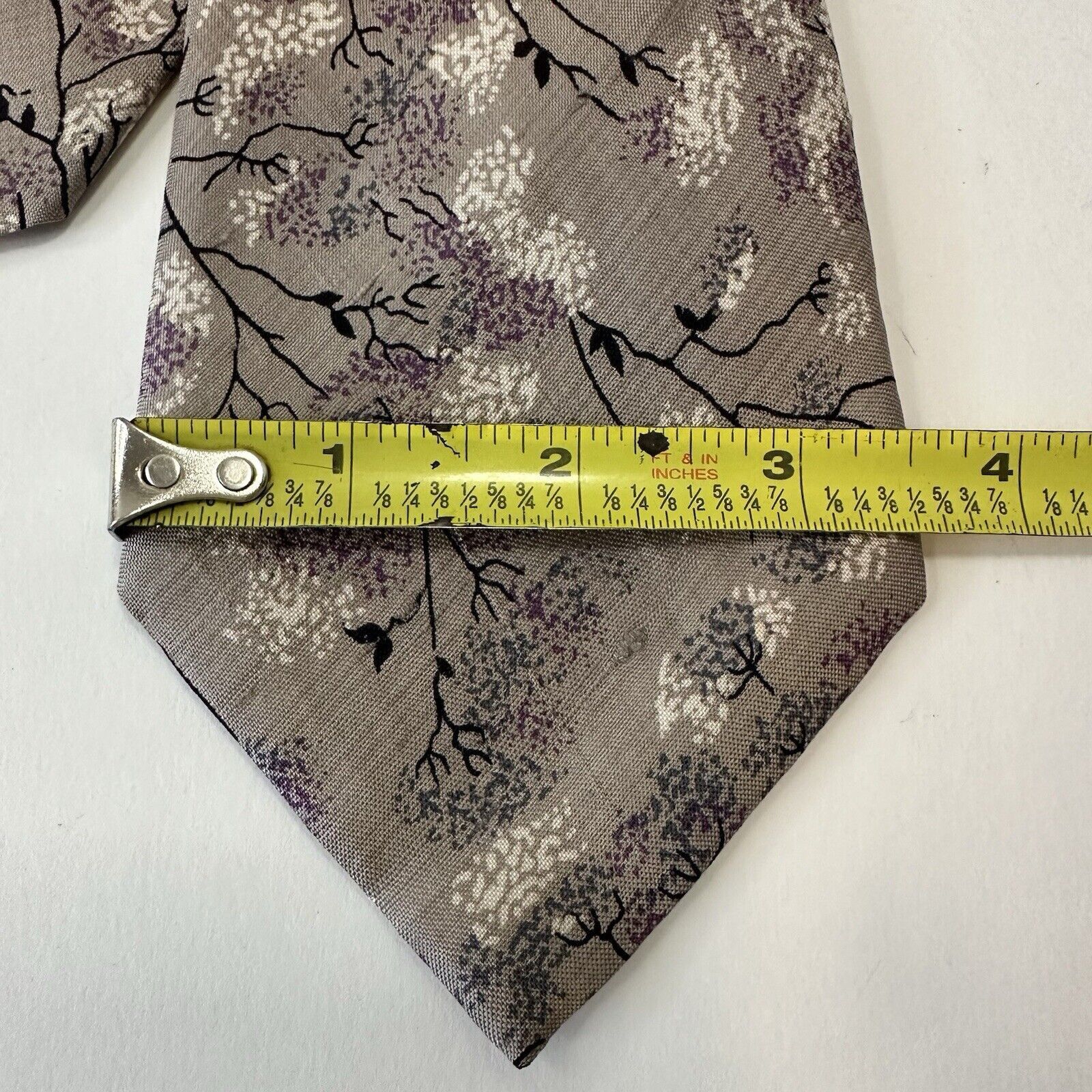 Other Central Dept Store Bankok Thailand Tie Thai Silk Purple Size ONE SIZE - 7 Thumbnail